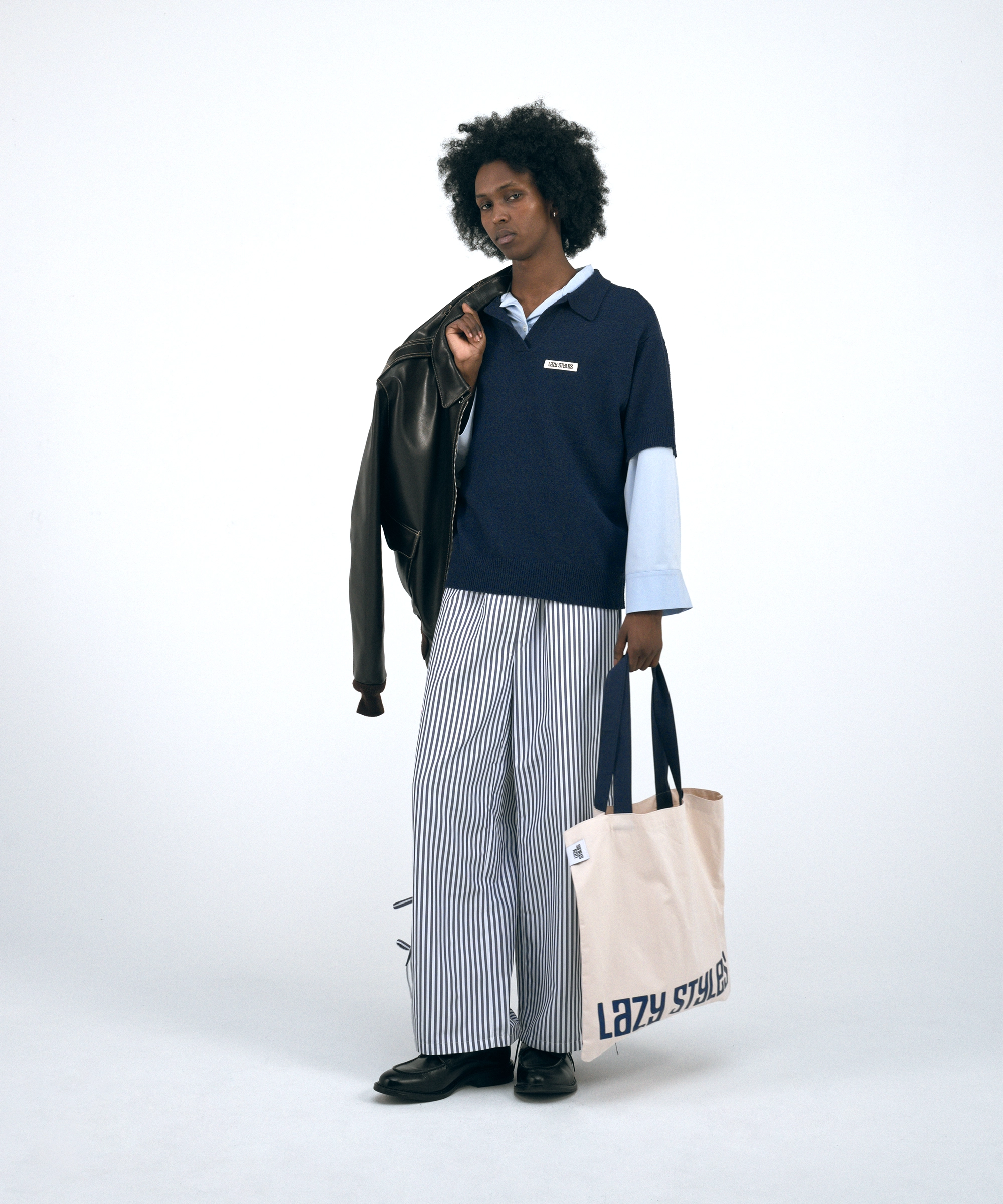 Boucle Oversized Tee