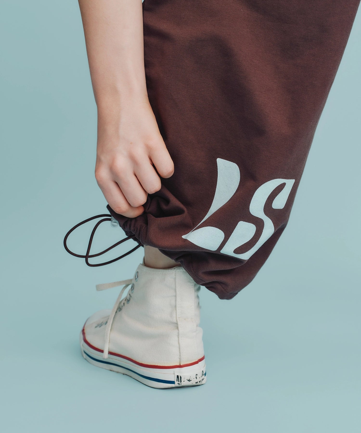 Wide Leg Sweatpants Heel Design | ワイドレッグ スウェットパンツ ヒールデザイン Lazy Styles | Official Online Store