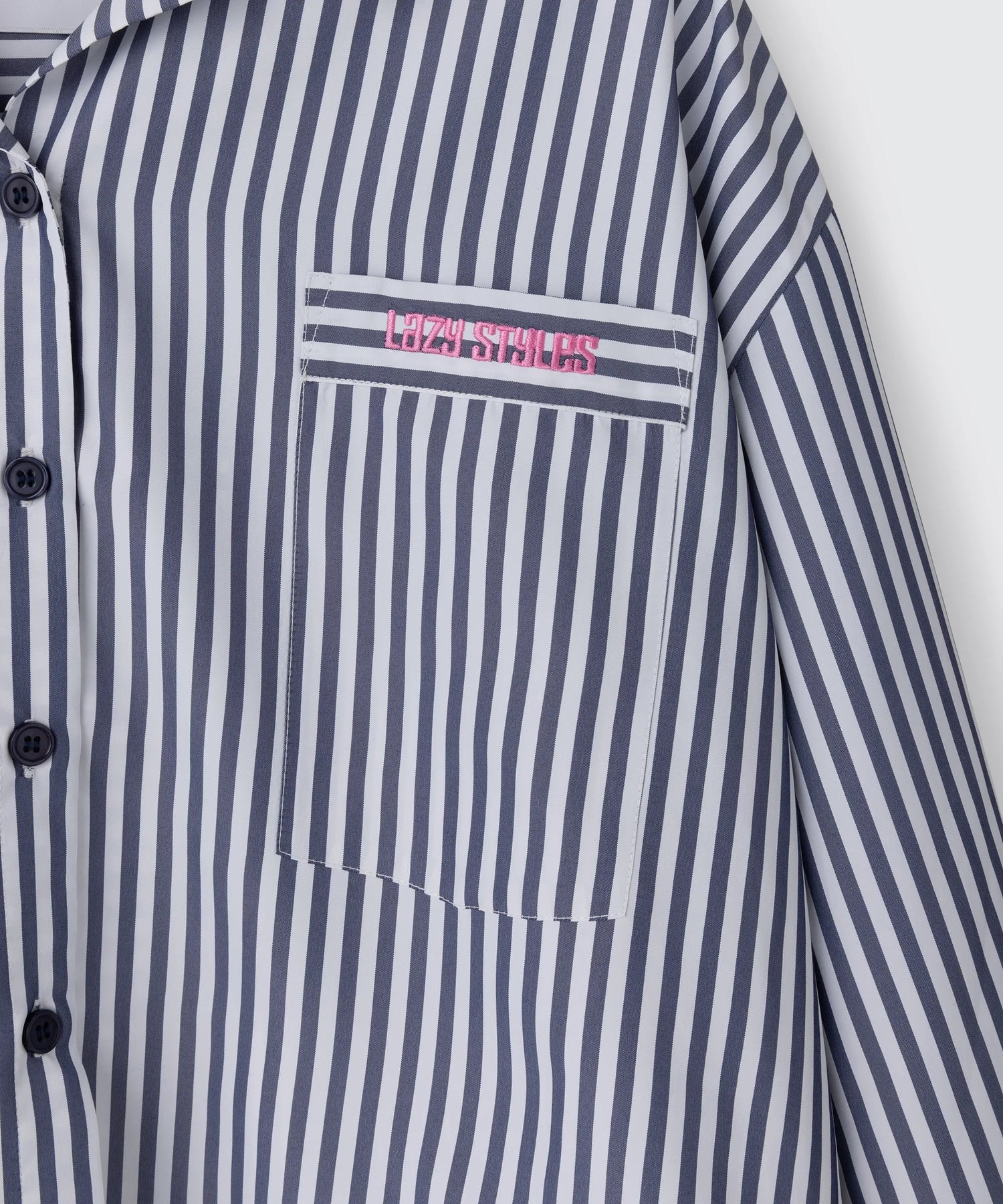 Cropped Stripe Shirt | クロップド ストライプ シャツ