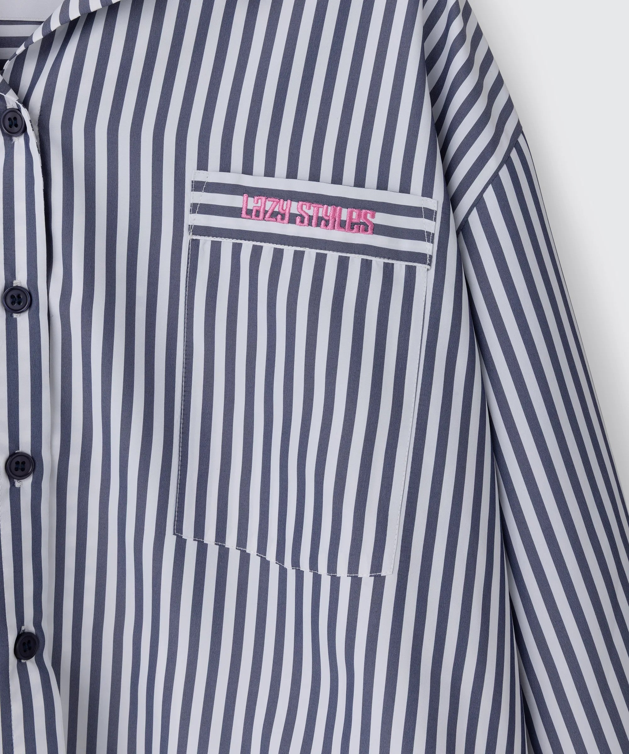 Cropped Stripe Shirt | クロップド ストライプ シャツ