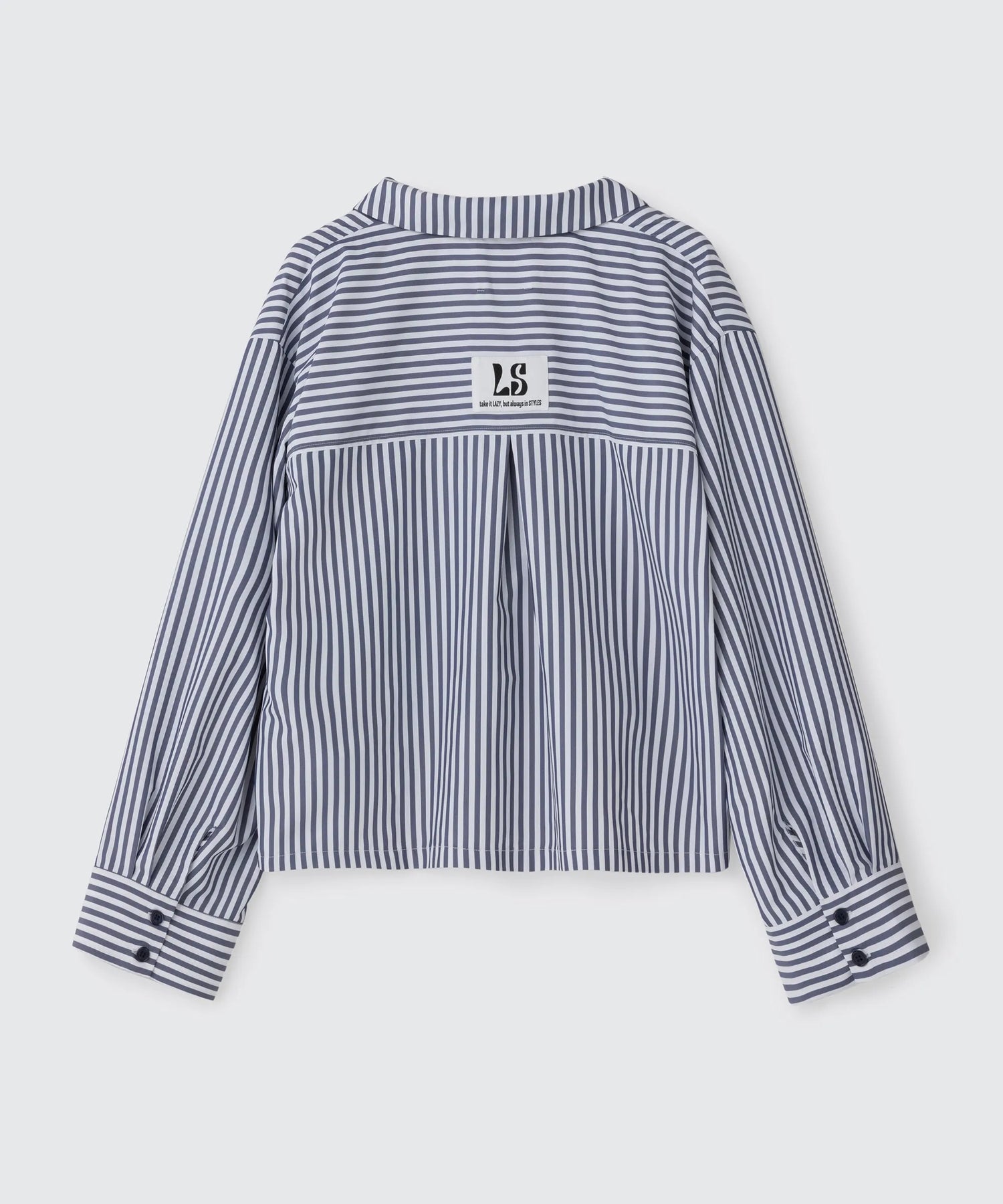 Cropped Stripe Shirt | クロップド ストライプ シャツ