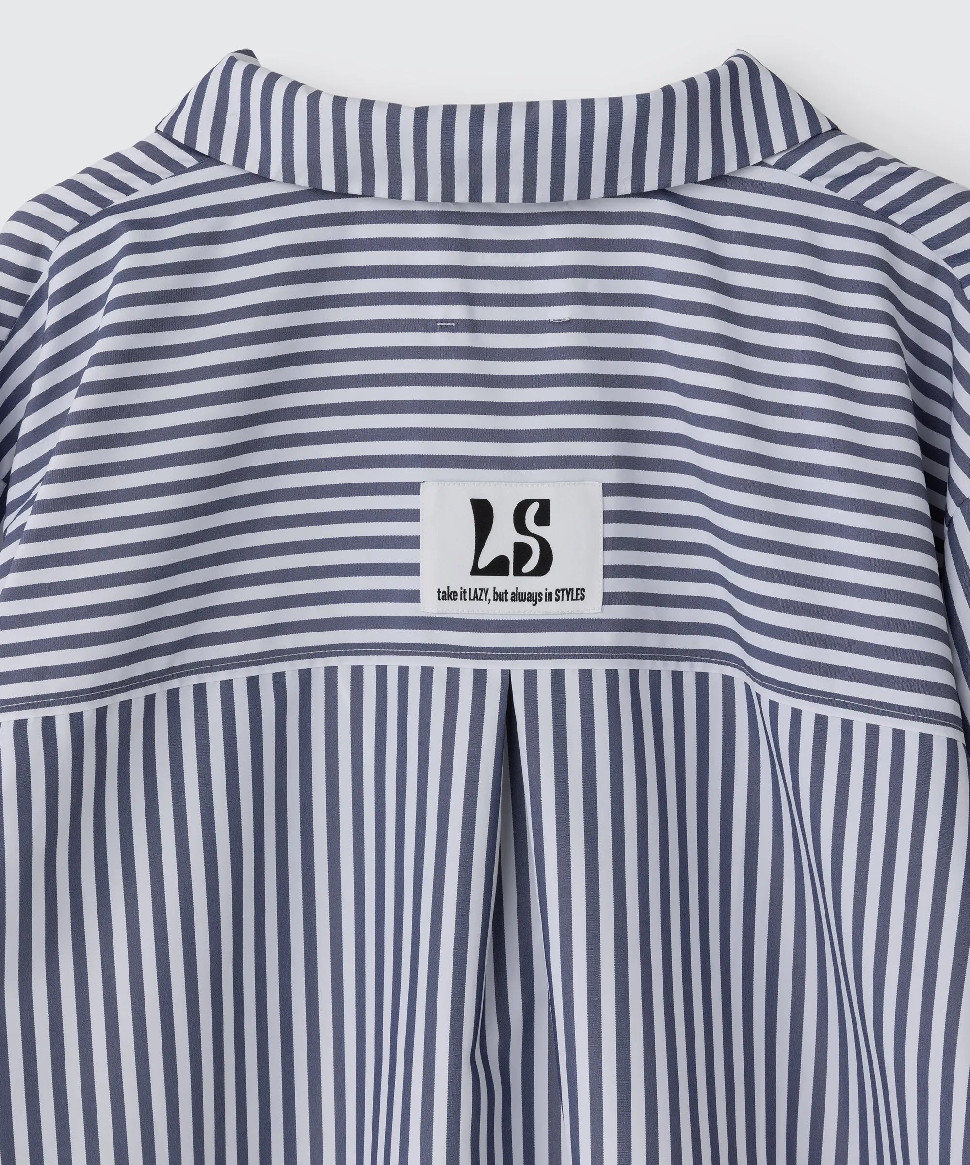 Cropped Stripe Shirt | クロップド ストライプ シャツ