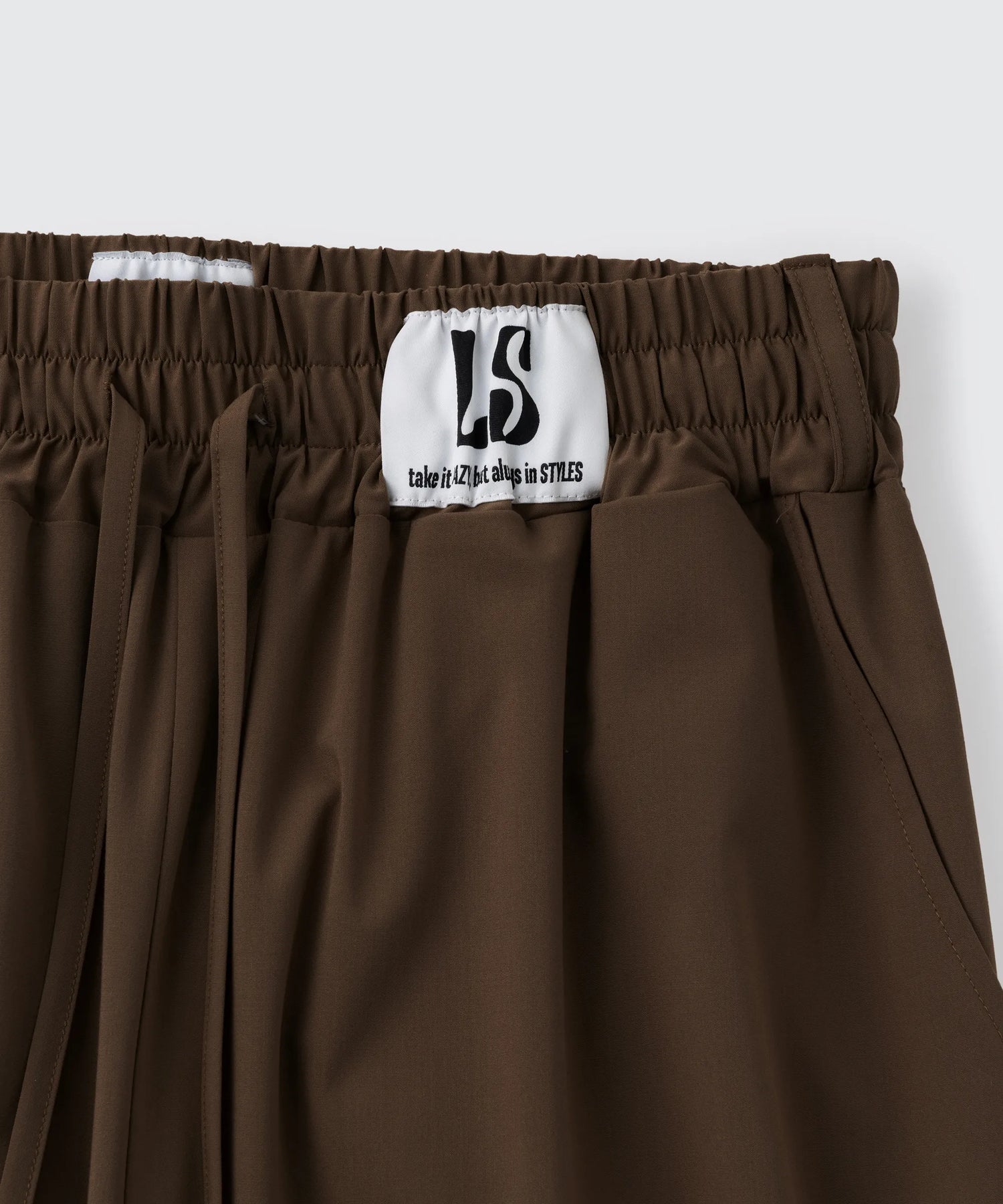 Wide Leg Shirtpants Heel Design | ワイドレッグ シャツパンツ ヒールデザイン