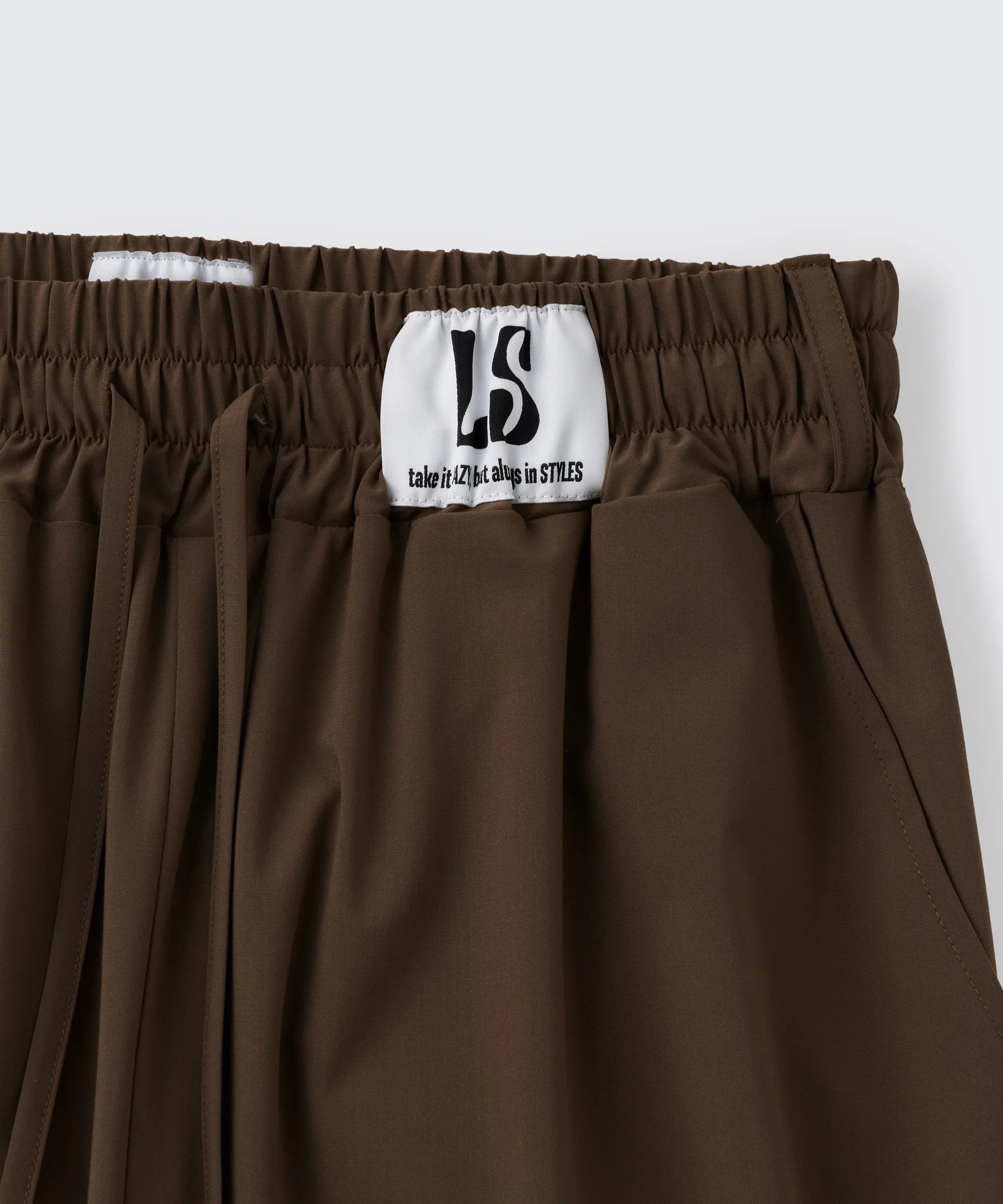 Wide Leg Shirtpants Heel Design | ワイドレッグ シャツパンツ ヒールデザイン