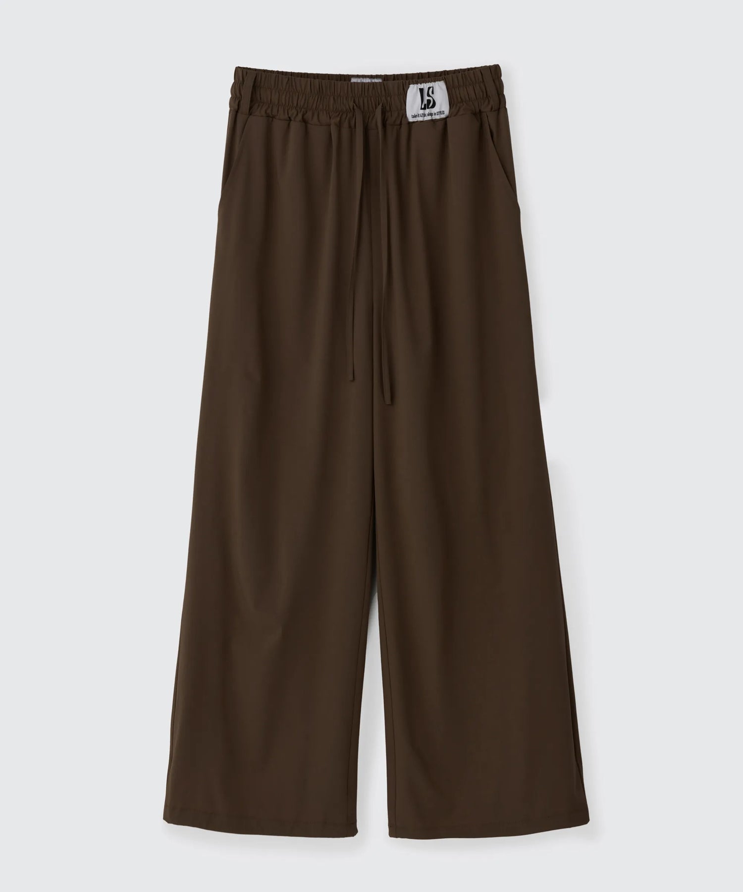 Wide Leg Shirtpants Heel Design | ワイドレッグ シャツパンツ ヒールデザイン