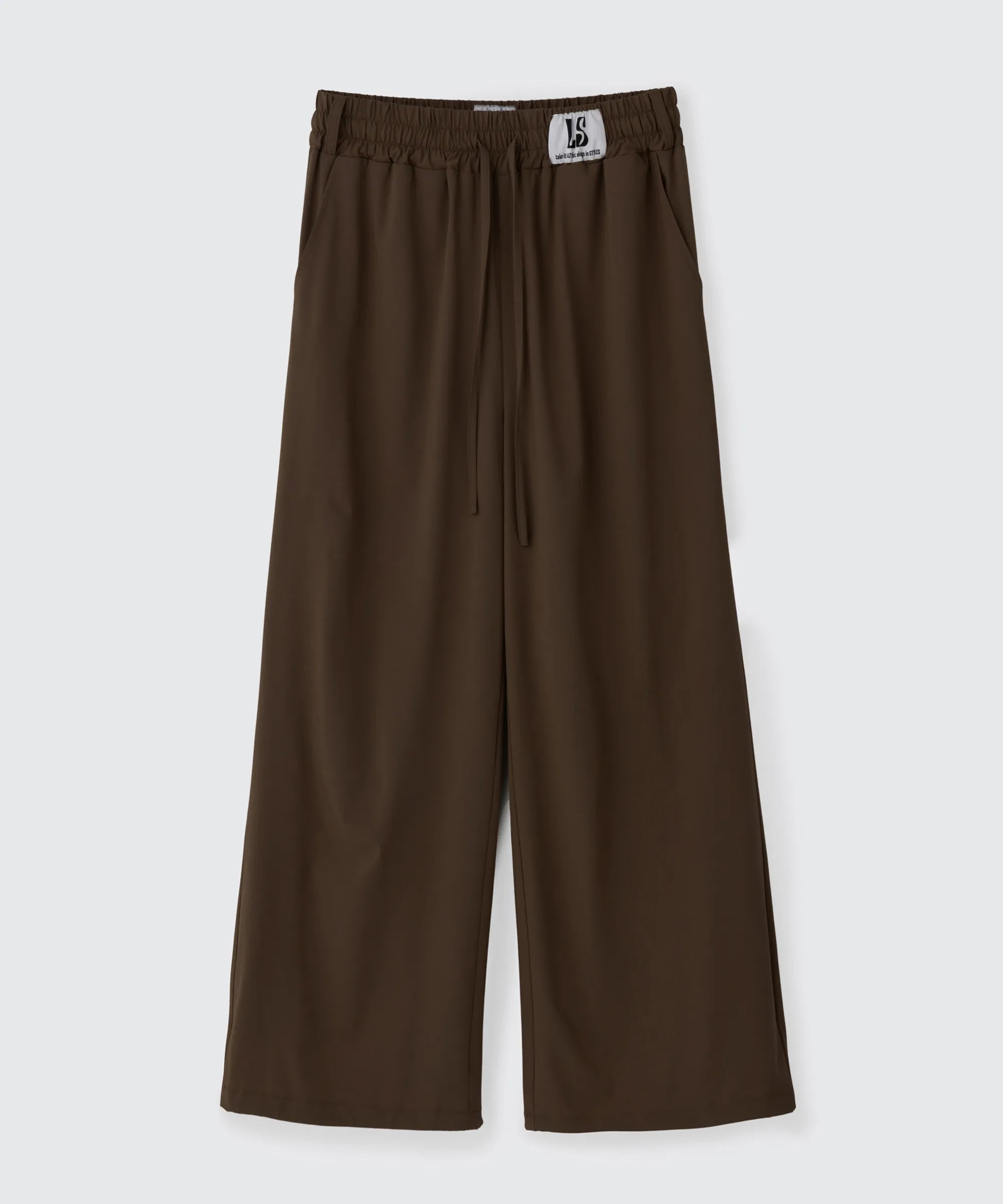 Wide Leg Shirtpants Heel Design | ワイドレッグ シャツパンツ ヒールデザイン