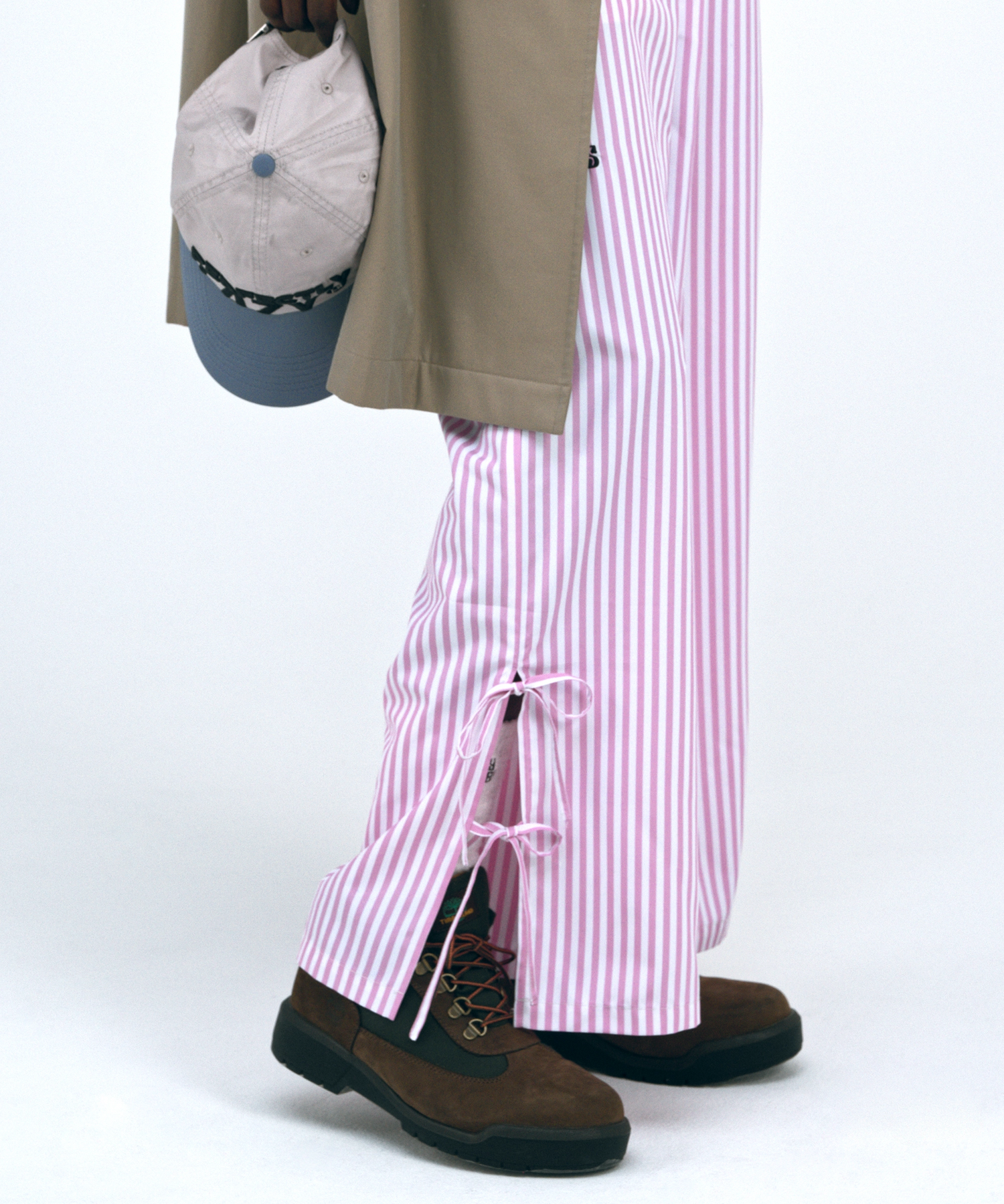 Wide Leg Shirtpants Stripe Design | ワイドレッグ シャツパンツ ストライプデザイン