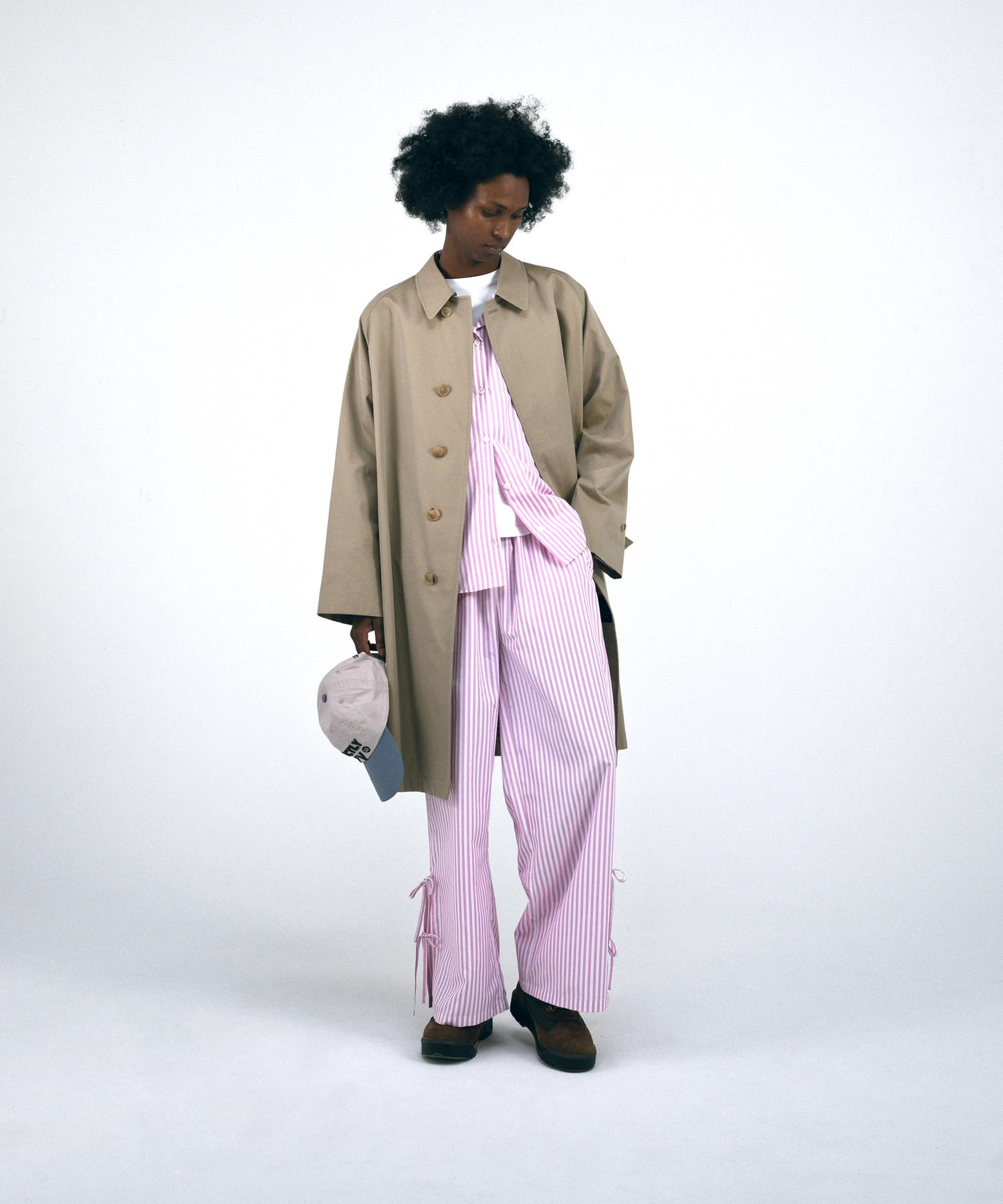 Wide Leg Shirtpants Stripe Design | ワイドレッグ シャツパンツ ストライプデザイン