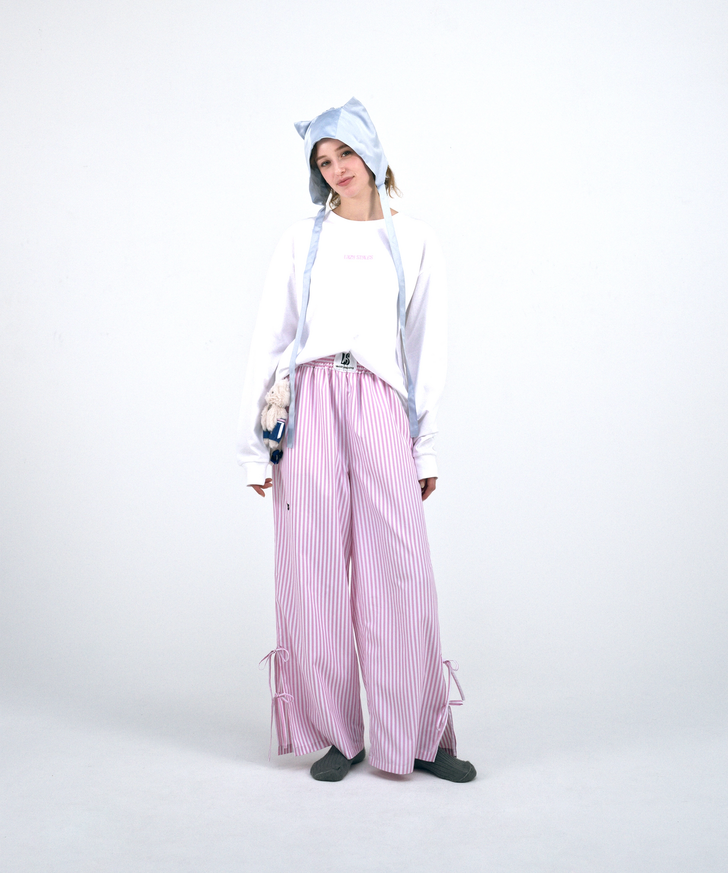 Wide Leg Shirtpants Stripe Design | ワイドレッグ シャツパンツ ストライプデザイン