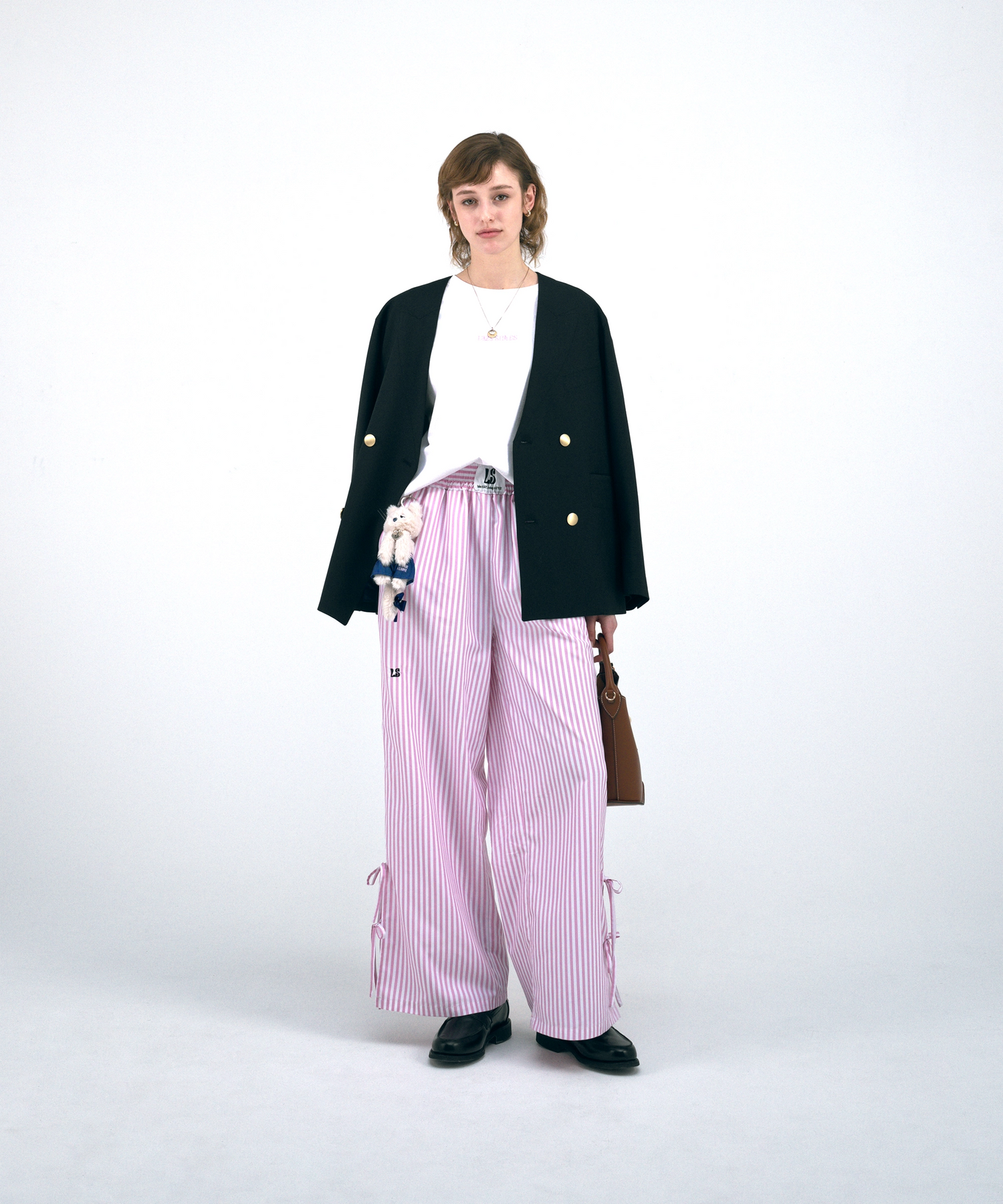 Wide Leg Shirtpants Stripe Design | ワイドレッグ シャツパンツ ストライプデザイン