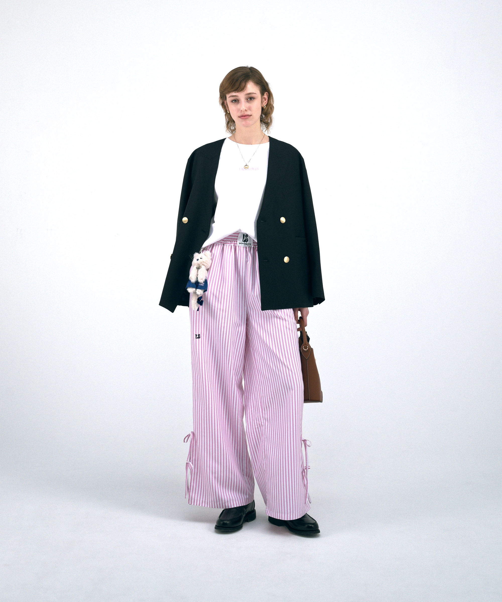Wide Leg Shirtpants Stripe Design | ワイドレッグ シャツパンツ ストライプデザイン