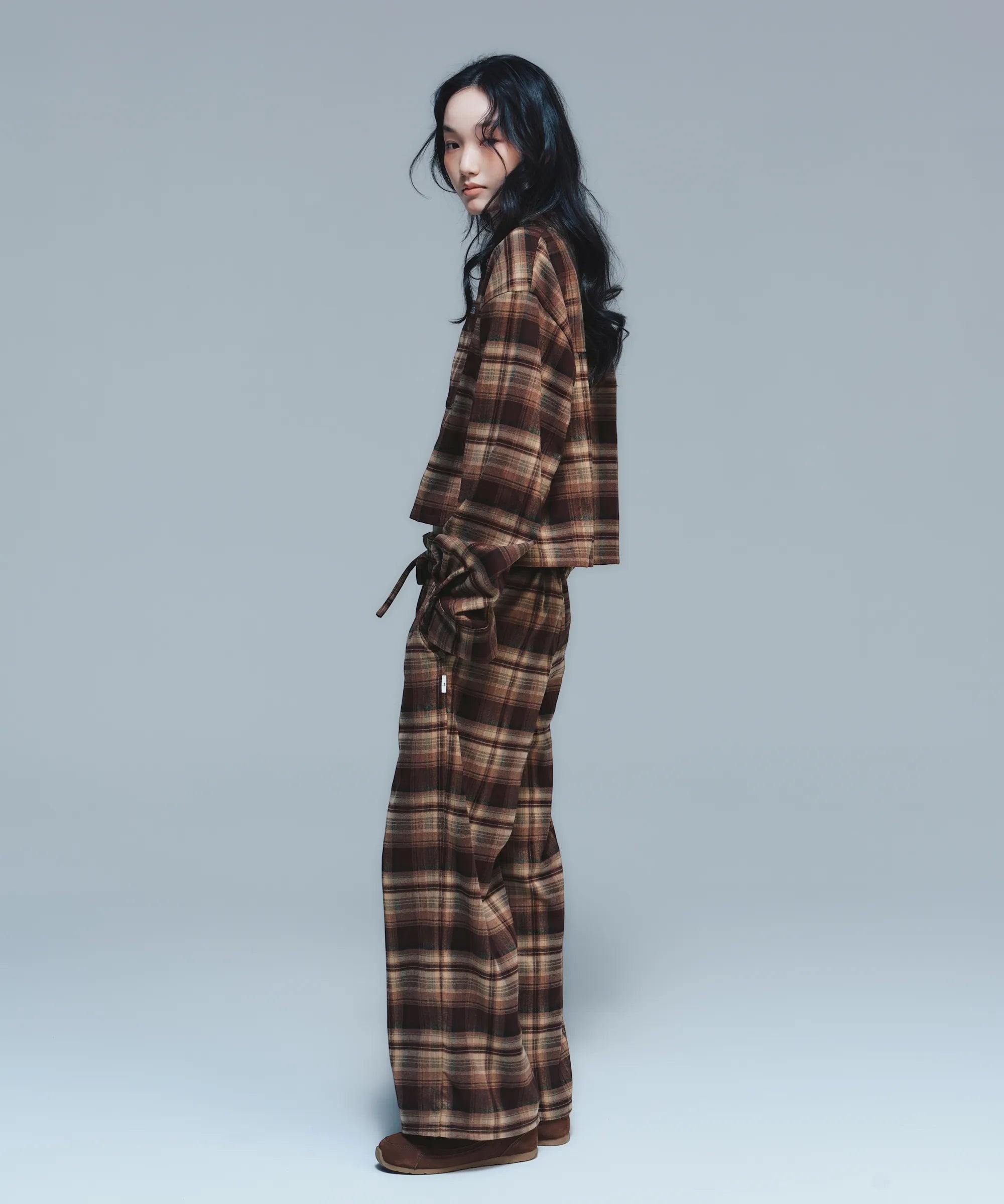 Cropped Check Shirt | クロップドチェックシャツ