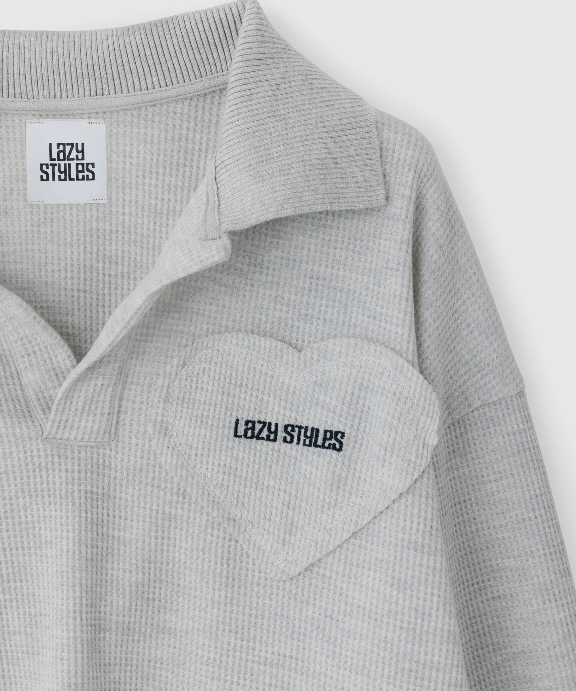 Waffle long sleeve tee | ワッフルロングスリーブTシャツ