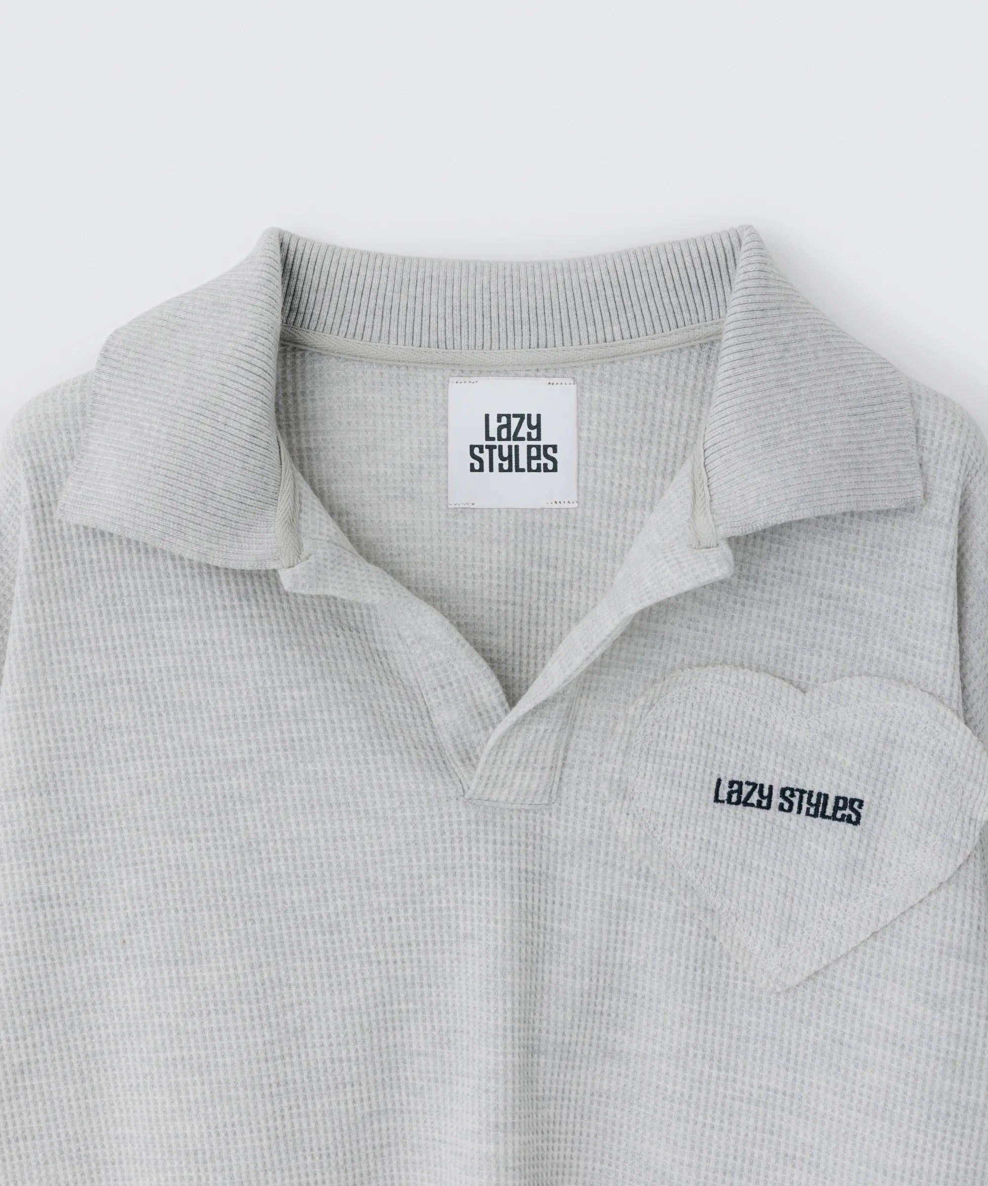 Waffle long sleeve tee | ワッフルロングスリーブTシャツ