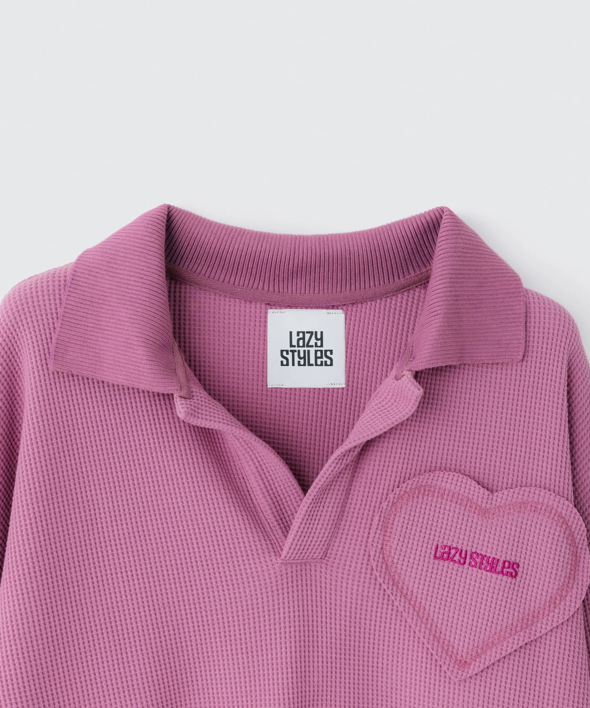 Waffle long sleeve tee | ワッフルロングスリーブTシャツ