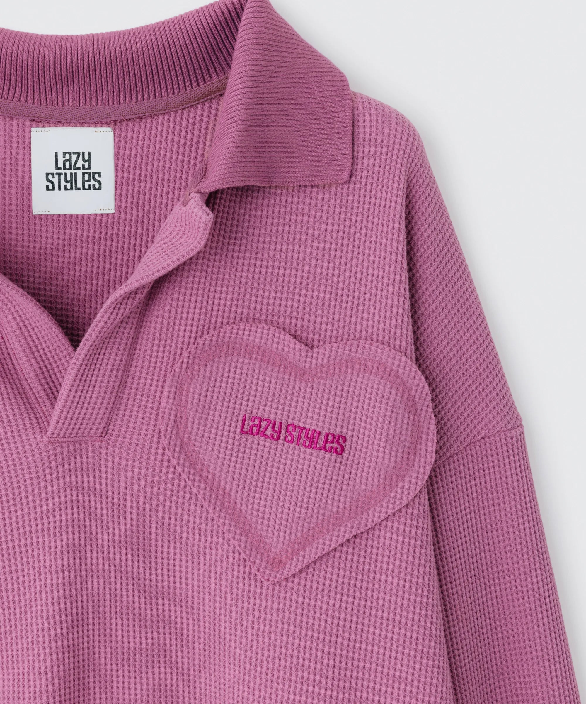 Waffle long sleeve tee | ワッフルロングスリーブTシャツ