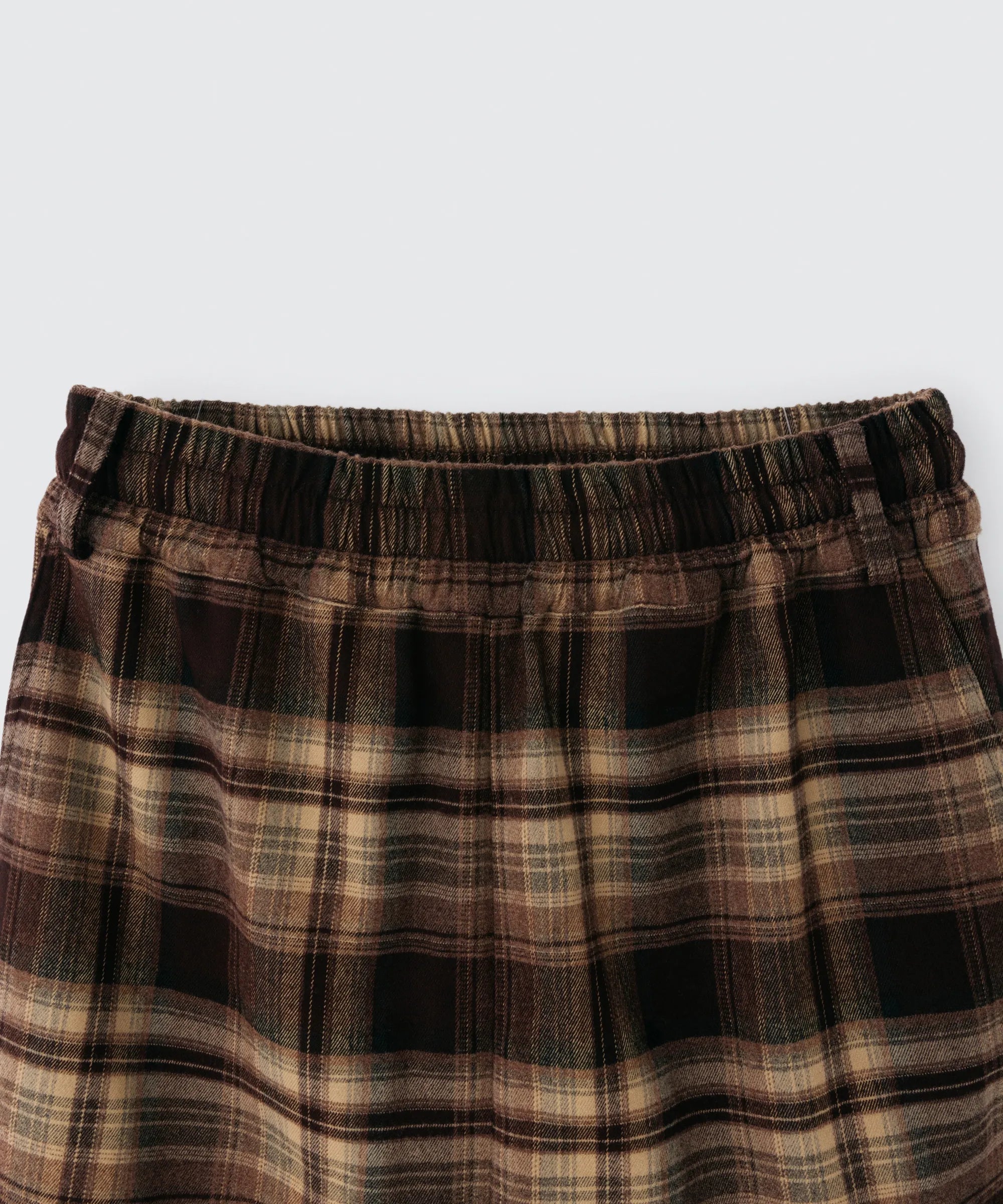 Wide Leg Check Pants | ワイドレッグ チェックパンツ