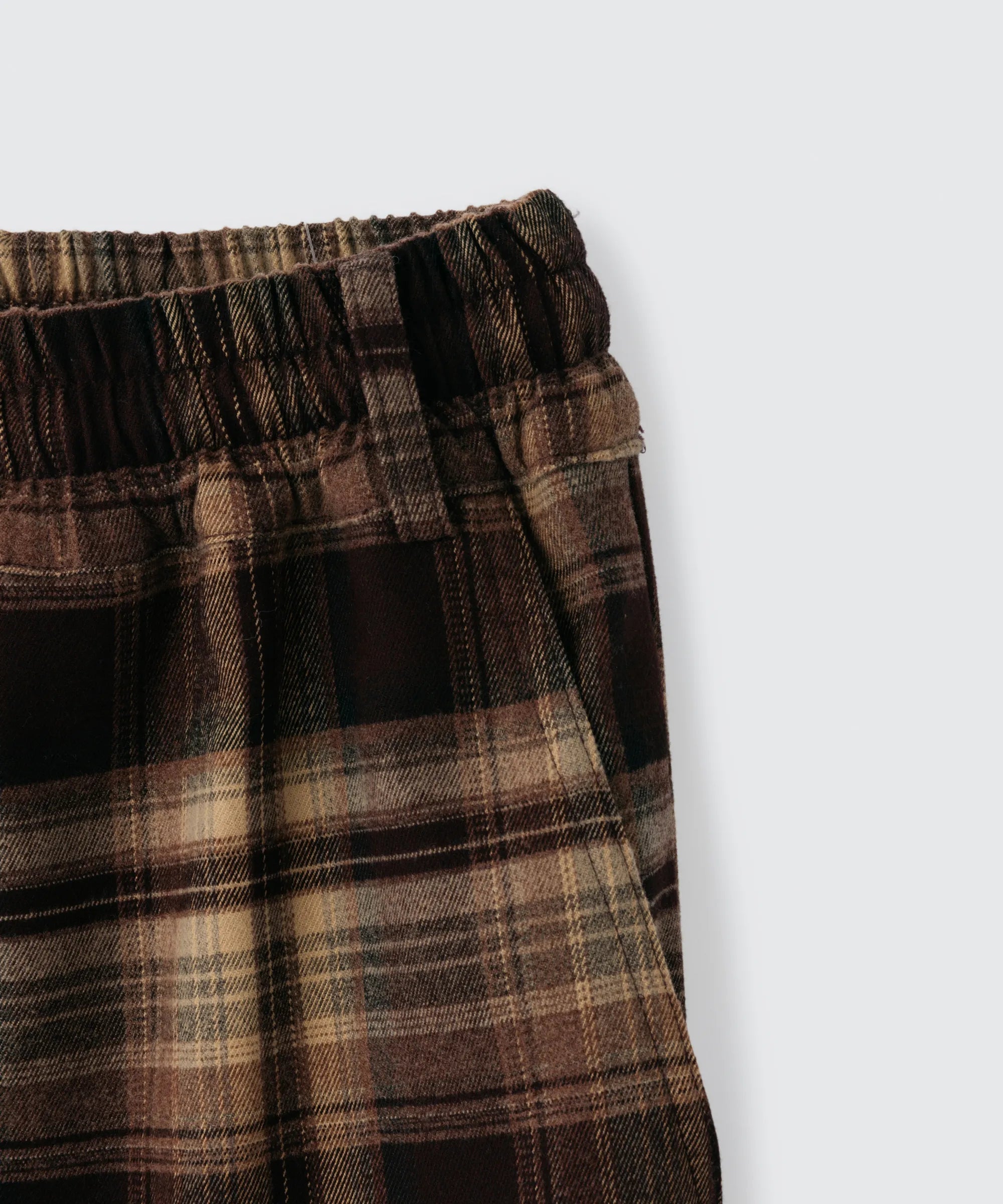 Wide Leg Check Pants | ワイドレッグ チェックパンツ