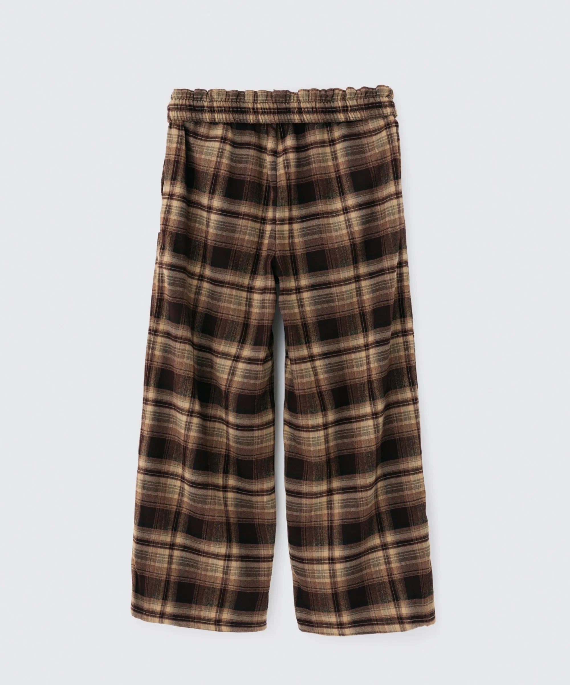 Wide Leg Check Pants | ワイドレッグ チェックパンツ