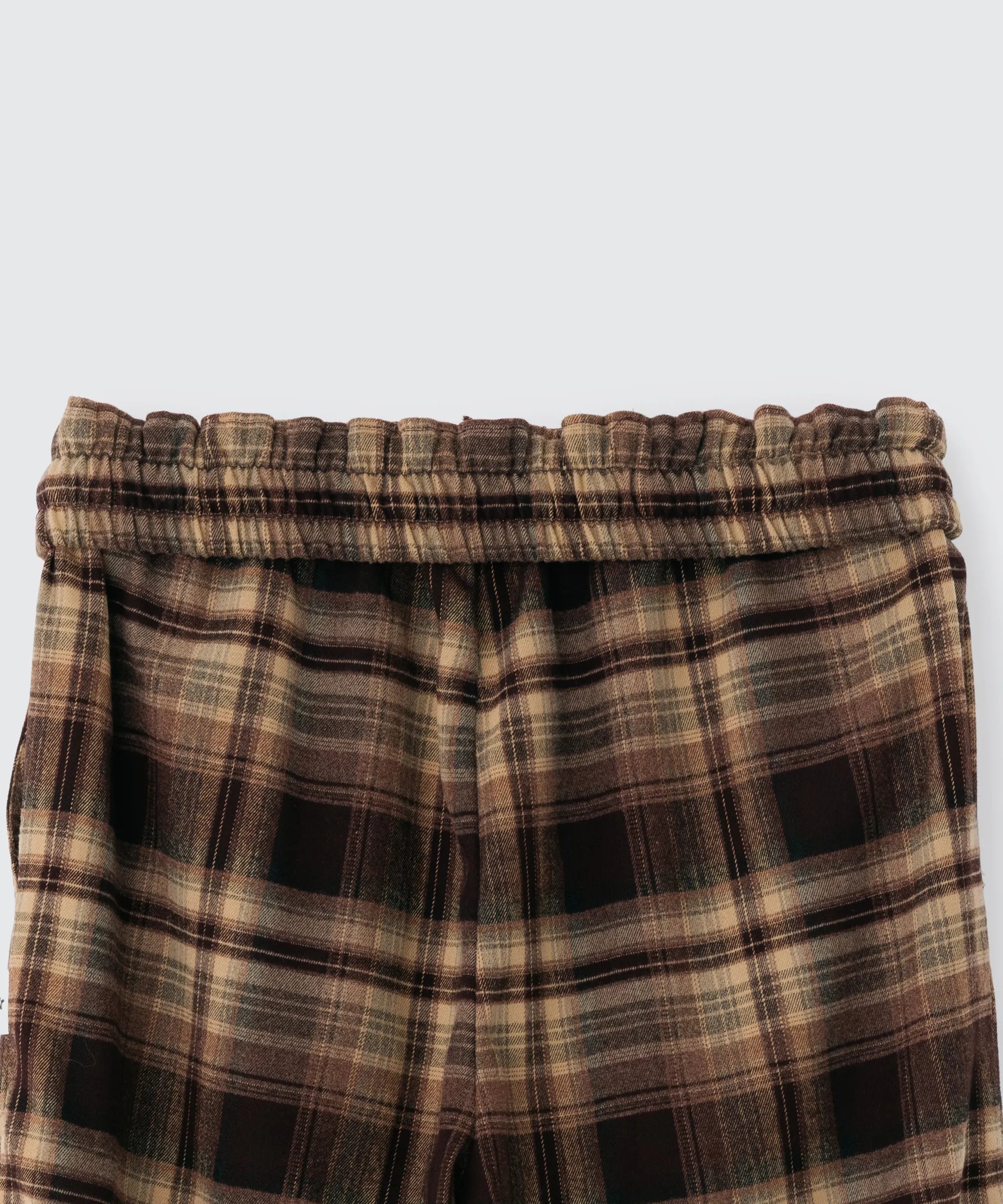 Wide Leg Check Pants | ワイドレッグ チェックパンツ