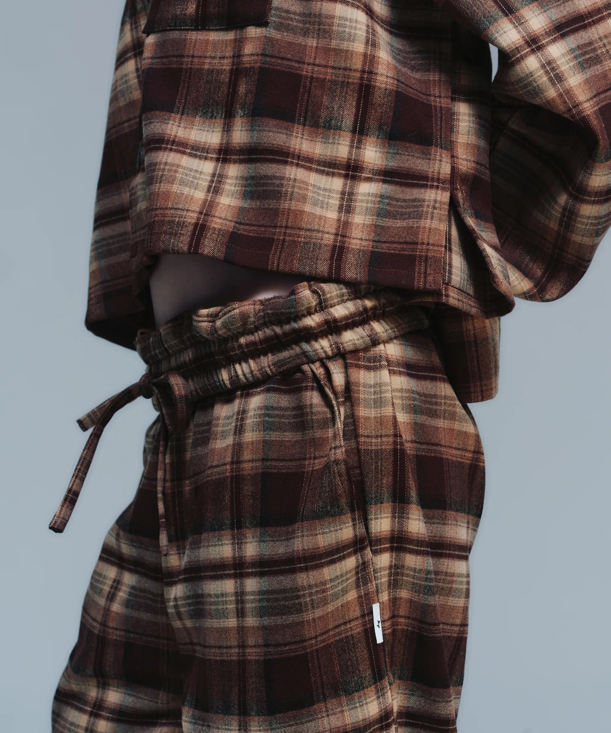 Wide Leg Check Pants | ワイドレッグ チェックパンツ