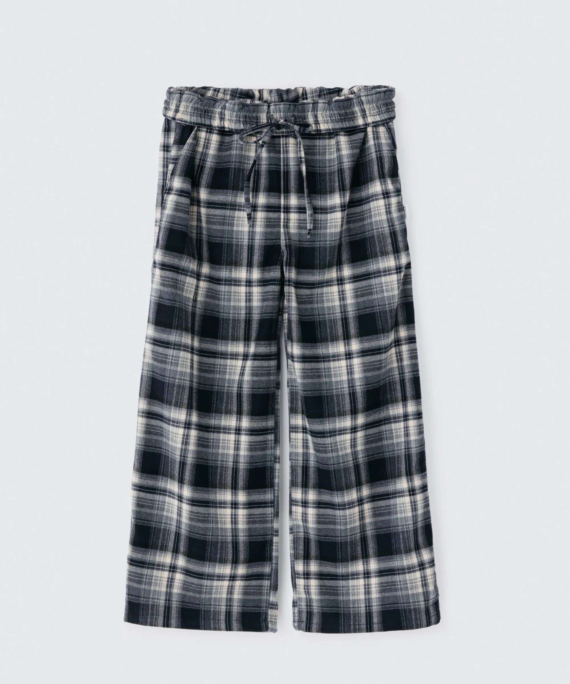 Wide Leg Check Pants | ワイドレッグ チェックパンツ