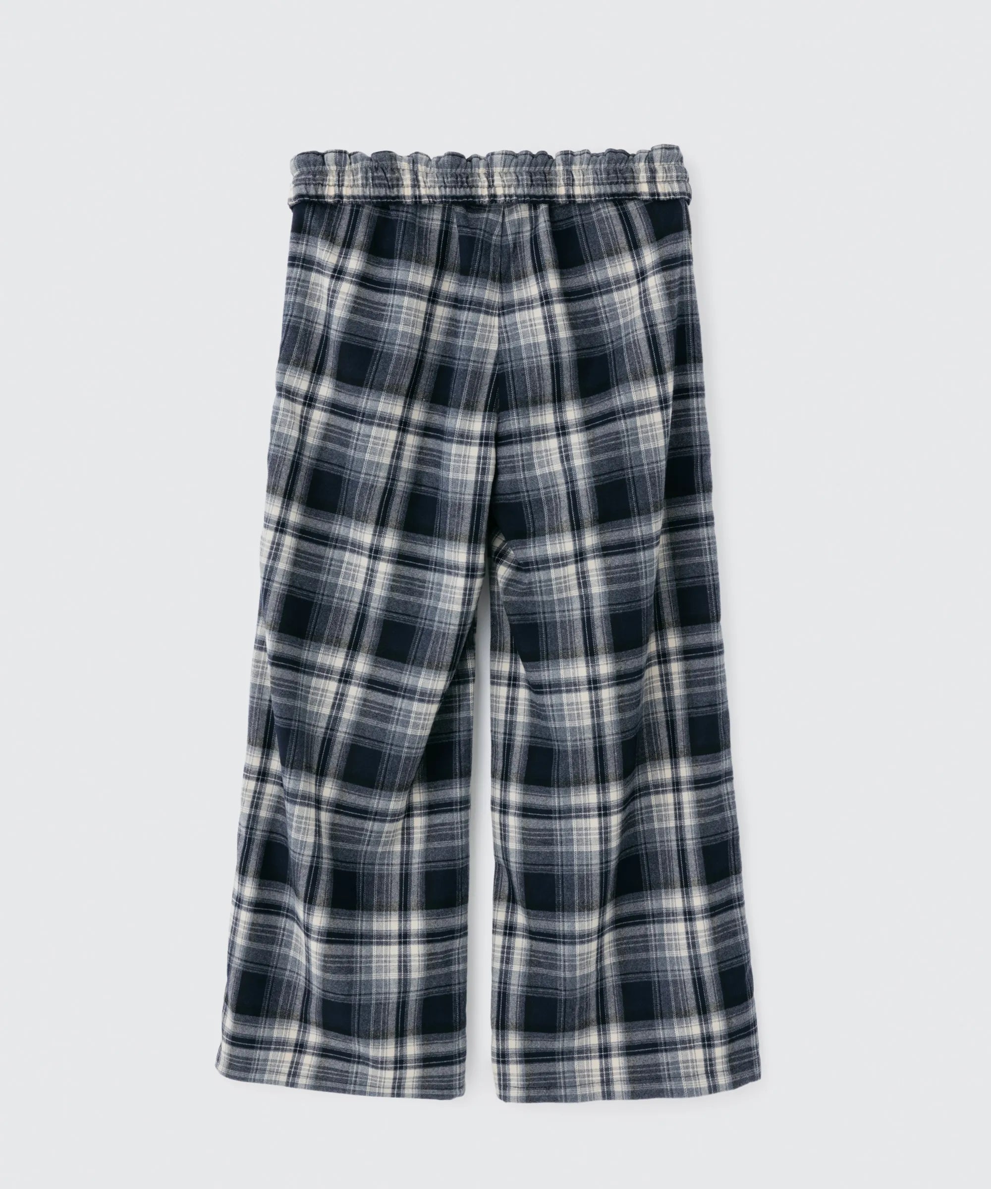 Wide Leg Check Pants | ワイドレッグ チェックパンツ