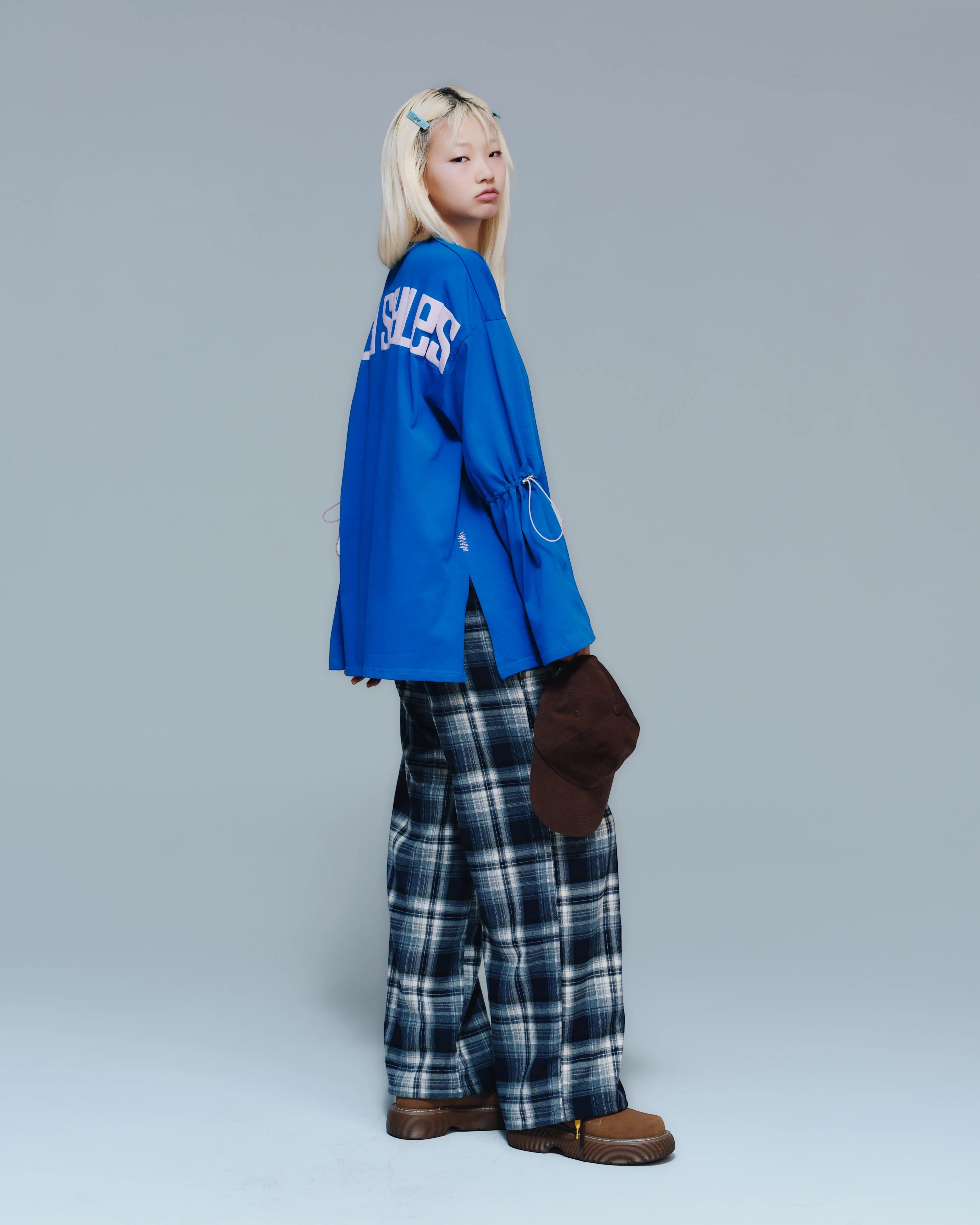 Wide Leg Check Pants | ワイドレッグ チェックパンツ