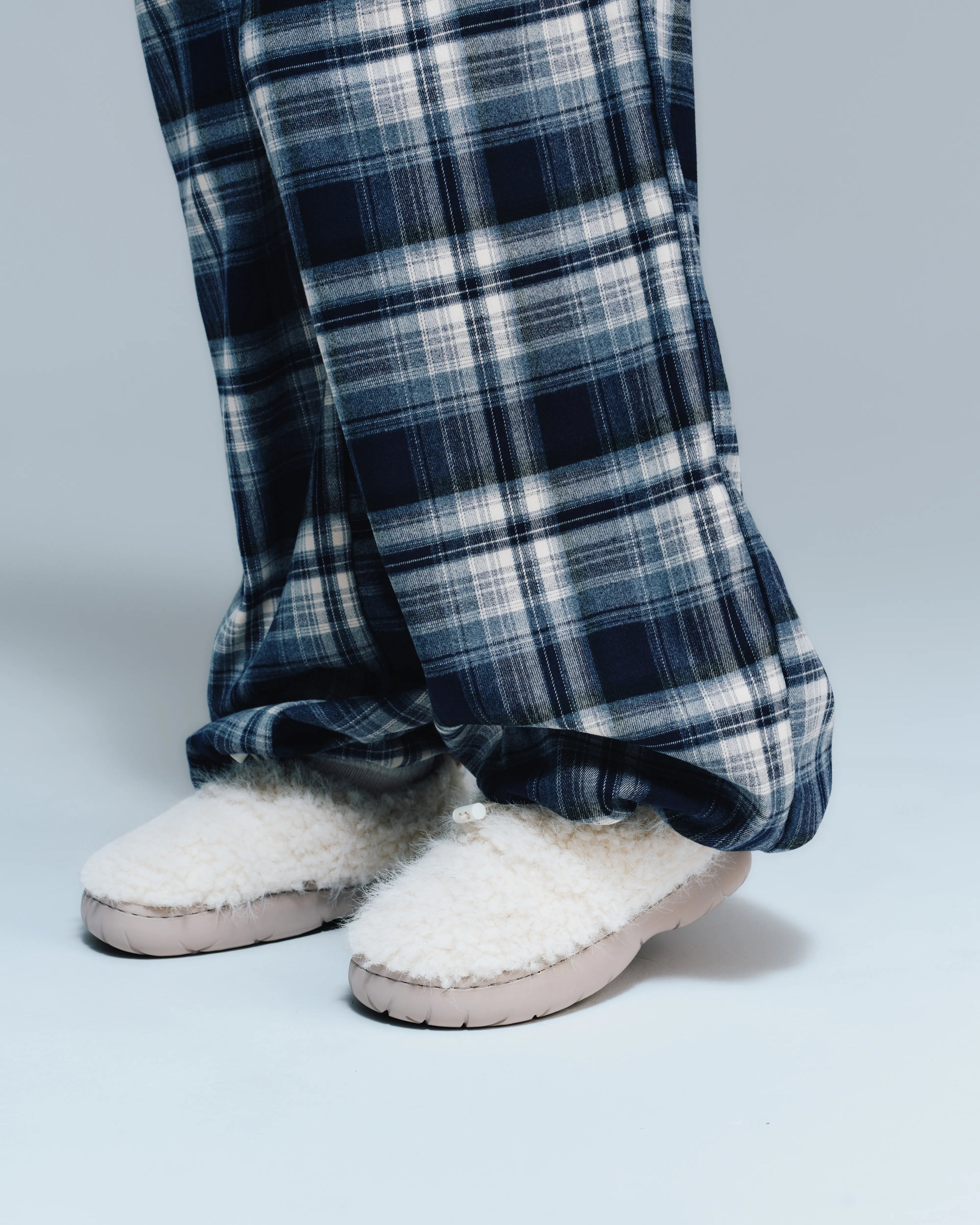 Wide Leg Check Pants | ワイドレッグ チェックパンツ