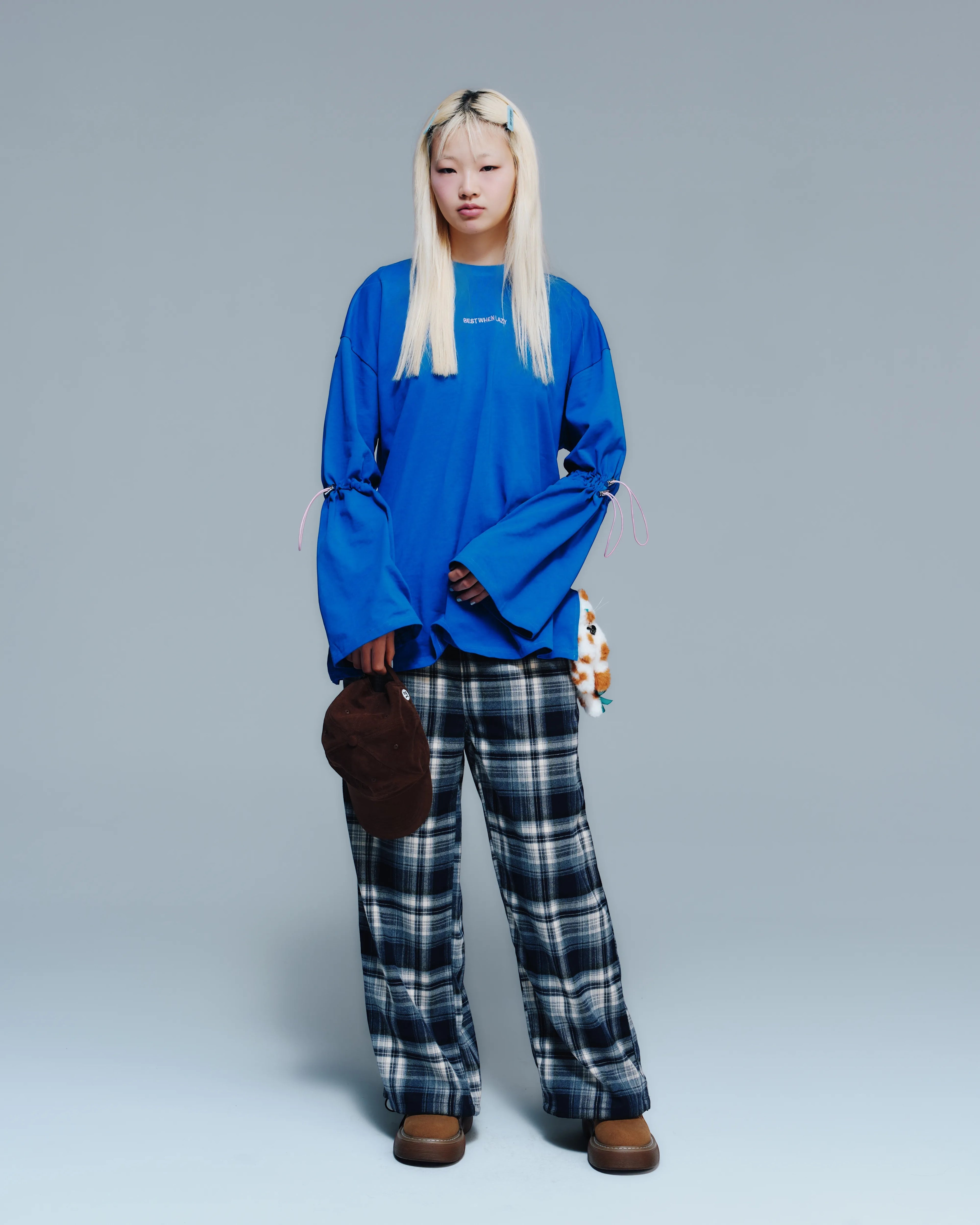 Wide Leg Check Pants | ワイドレッグ チェックパンツ