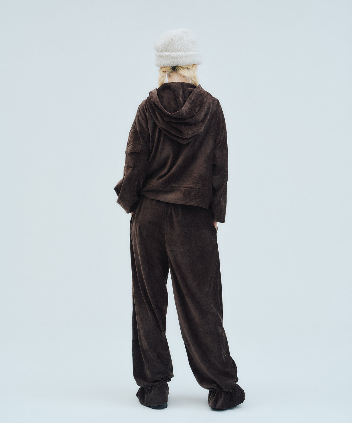 Velor Big-Hood Hoodie | ベロア ビッグフードフーディー