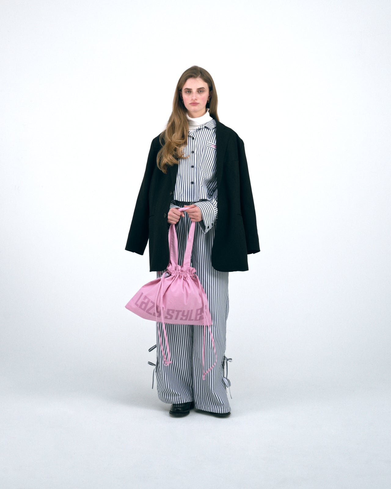 Cropped Stripe Shirt | クロップド ストライプ シャツ