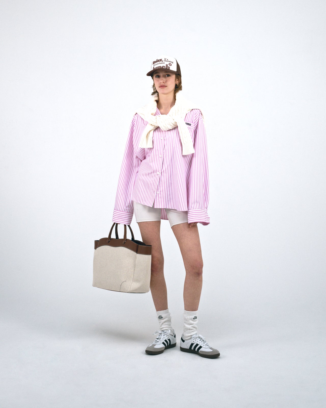 Oversized Stripe Shirt