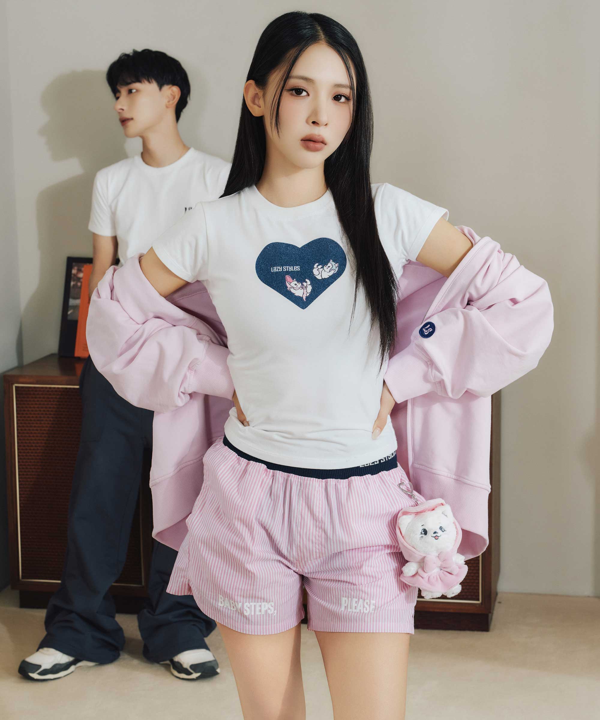 YOCHIXMIMI Tee (Heart) | ヨチミミ Tシャツ(ハート)