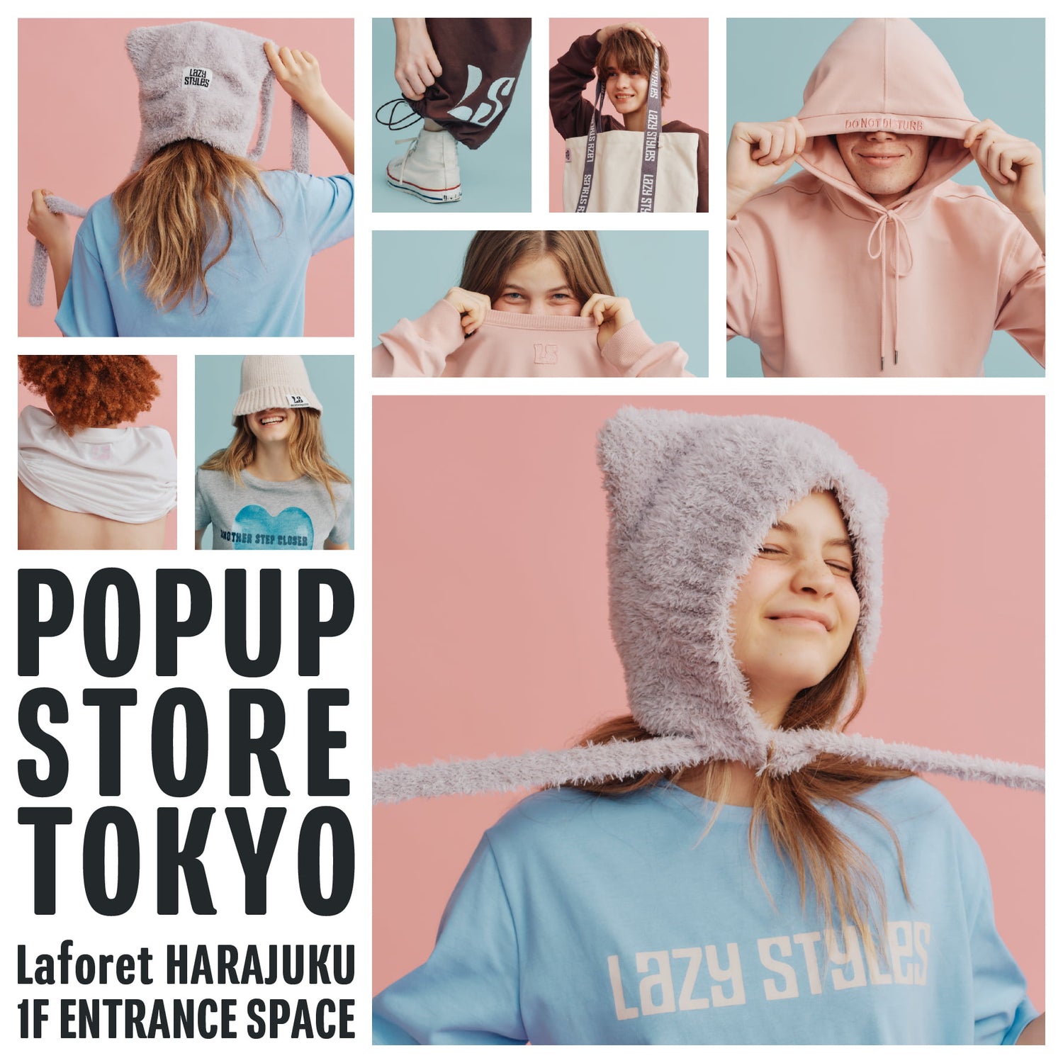 Lazy Styles POP UP STORE （9.14SAT - 9.26THU） 　ラフォーレ原宿開催決定！