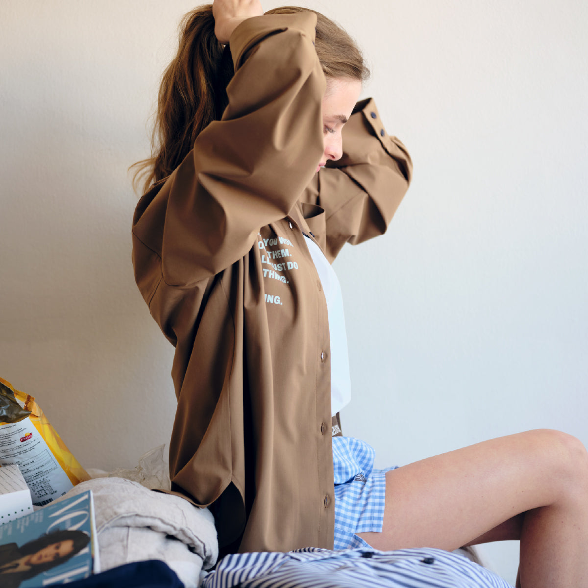 HOW TO SPEND Lazzzy TIME with Boxer Shorts　トランクスと私のレイジーな過ごし方。