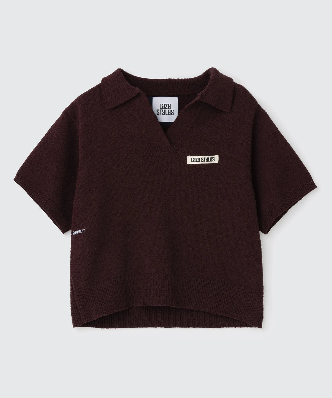 Boucle Cropped Tee