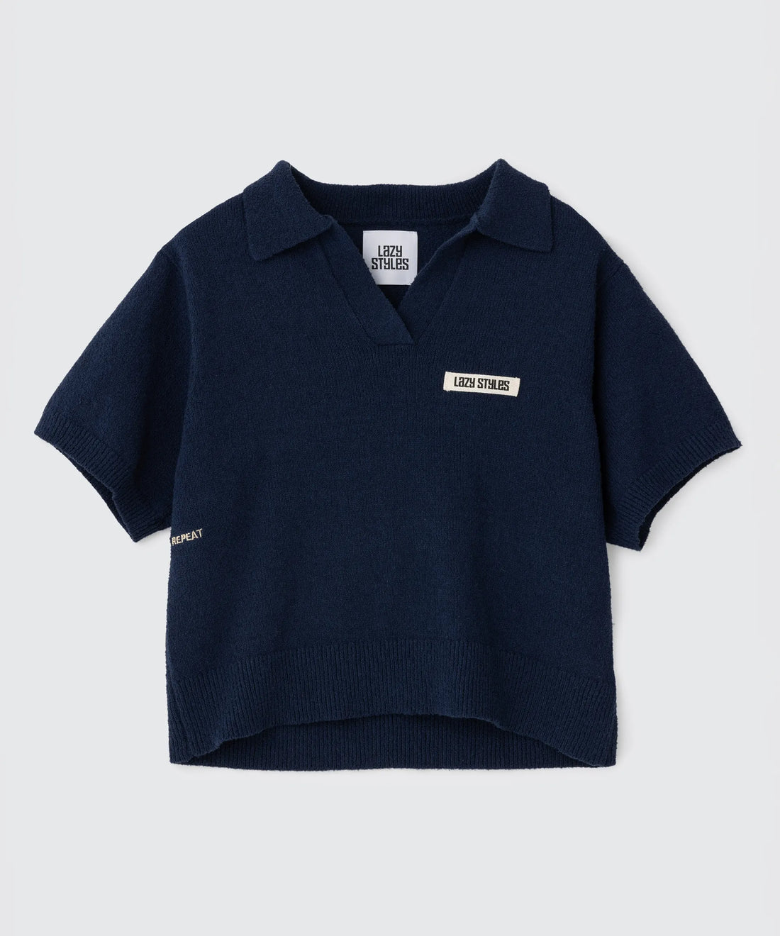 Boucle Cropped Tee