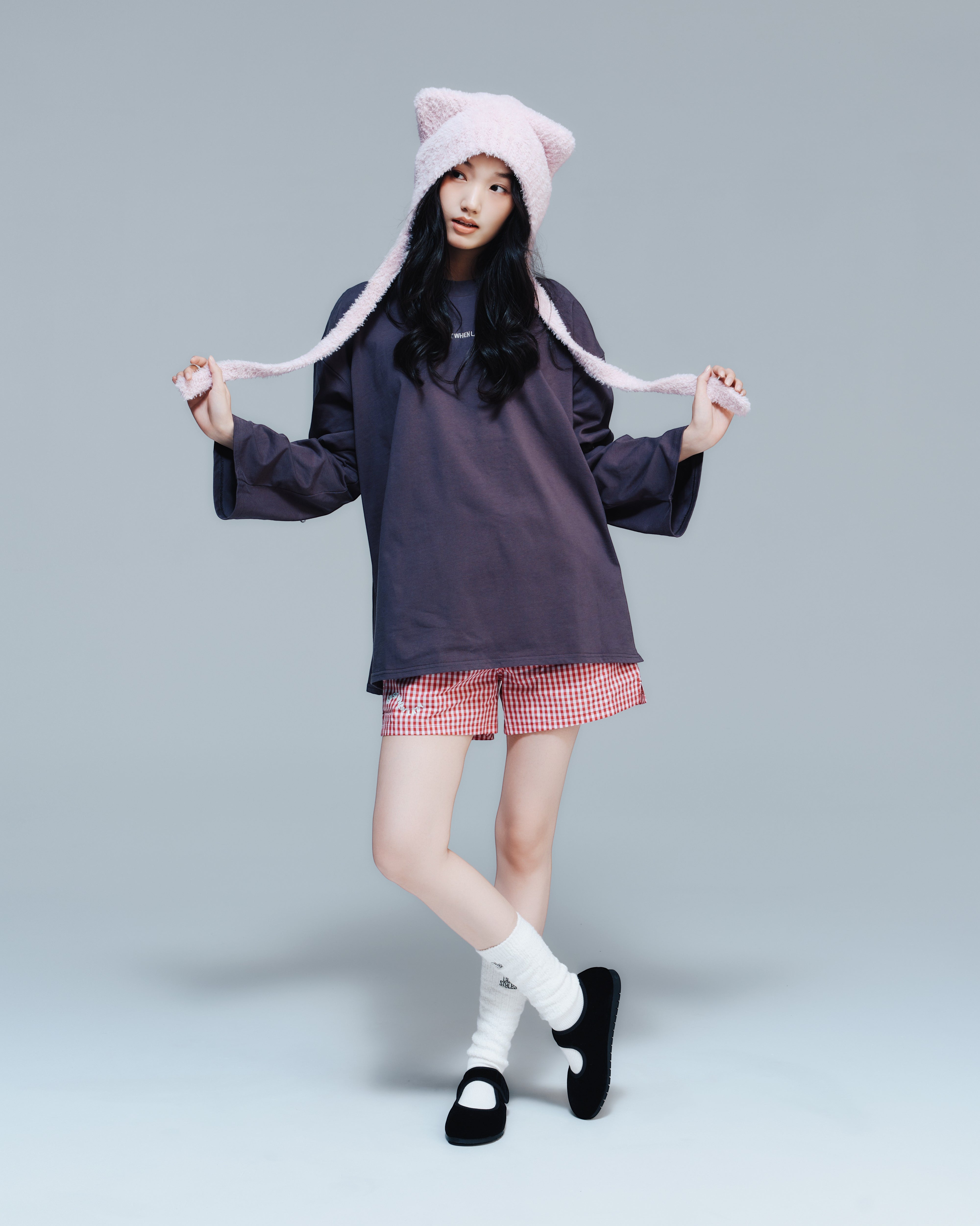 [XL]FACT GIRL LongSleeve Tee ロングスリーブTシャツ Oversized Long Sleeve Tee | オーバーサイズ ロングスリーブTシャツ