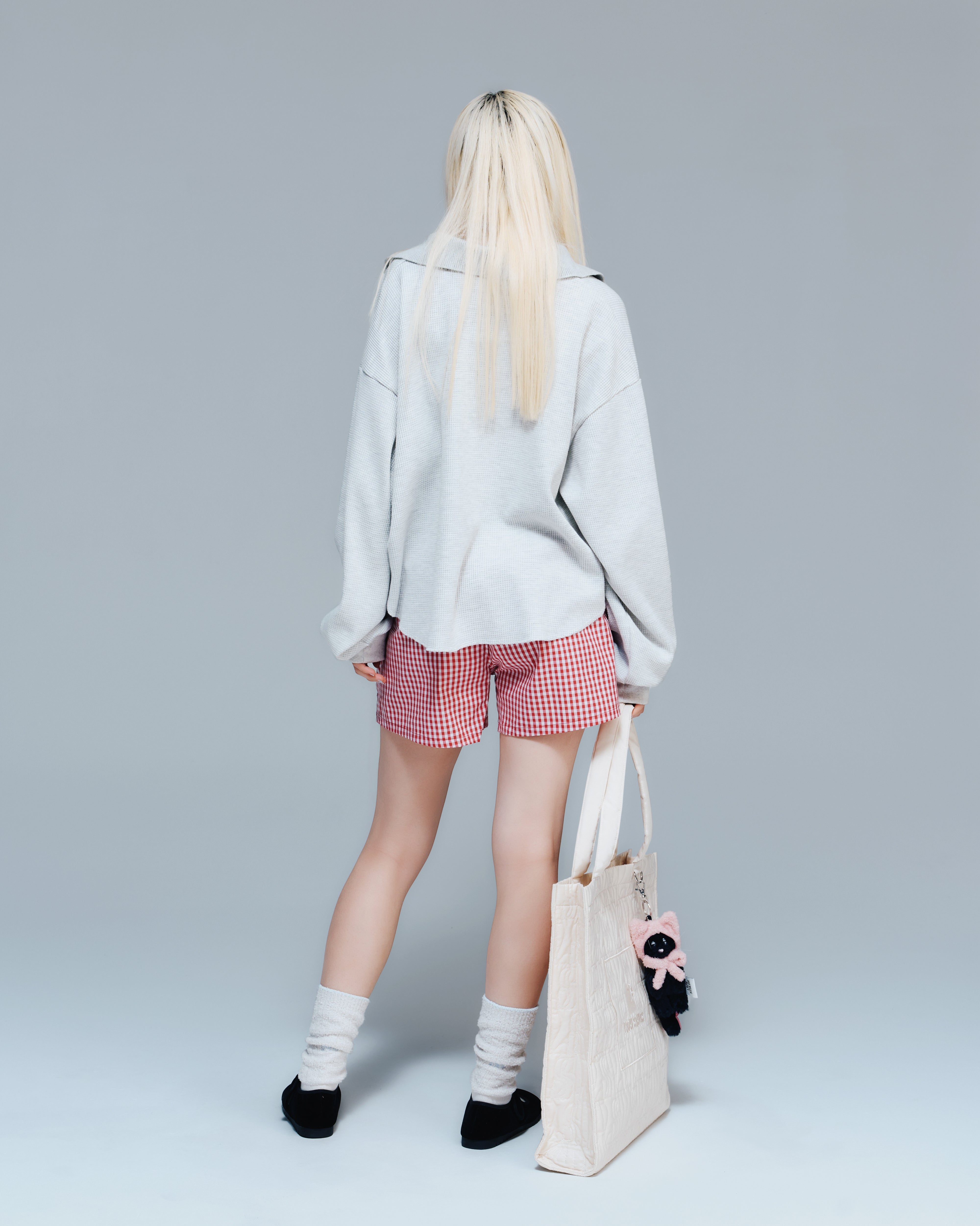 Waffle long sleeve tee | ワッフルロングスリーブTシャツ – Lazy
