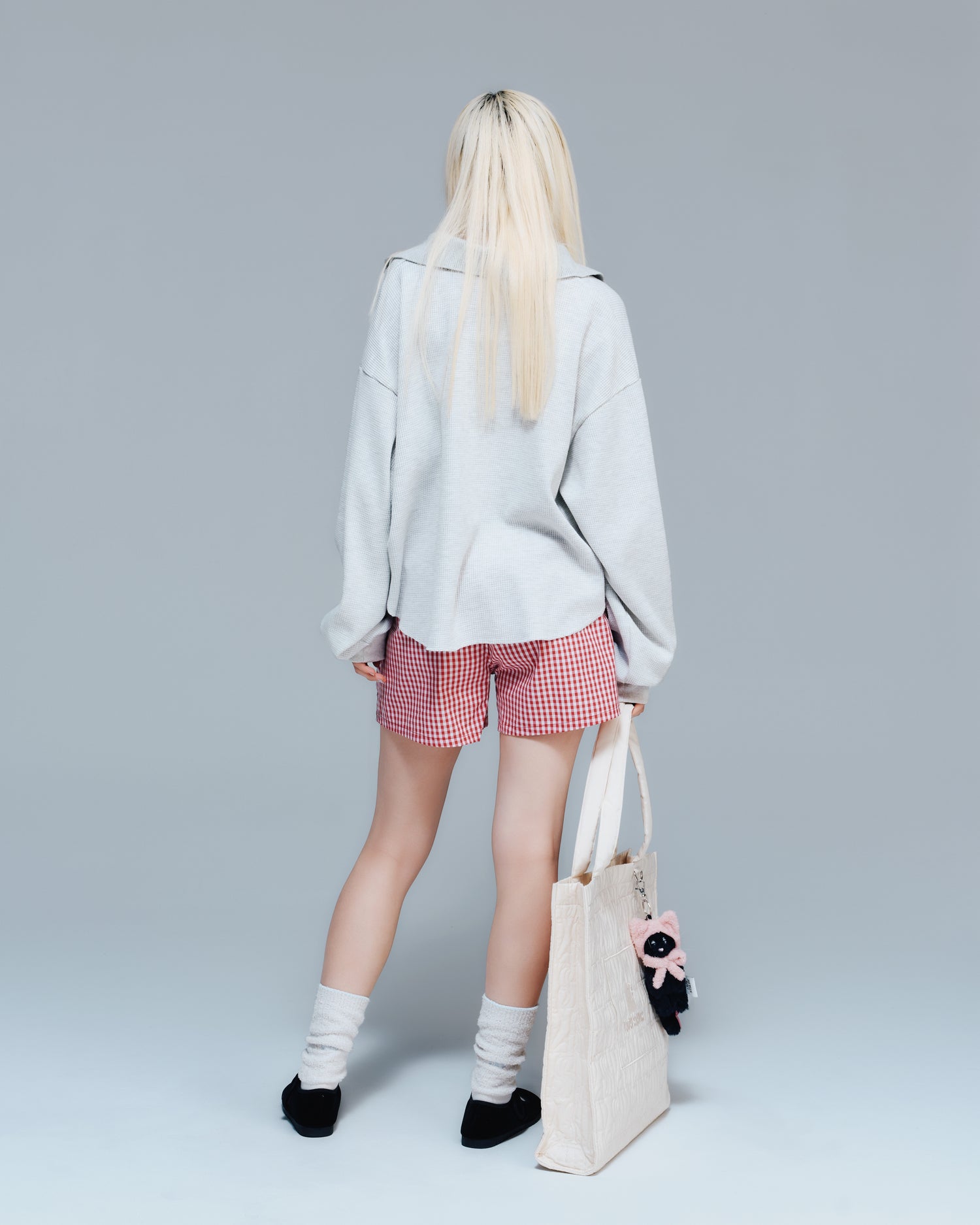 Waffle long sleeve tee | ワッフルロングスリーブTシャツ