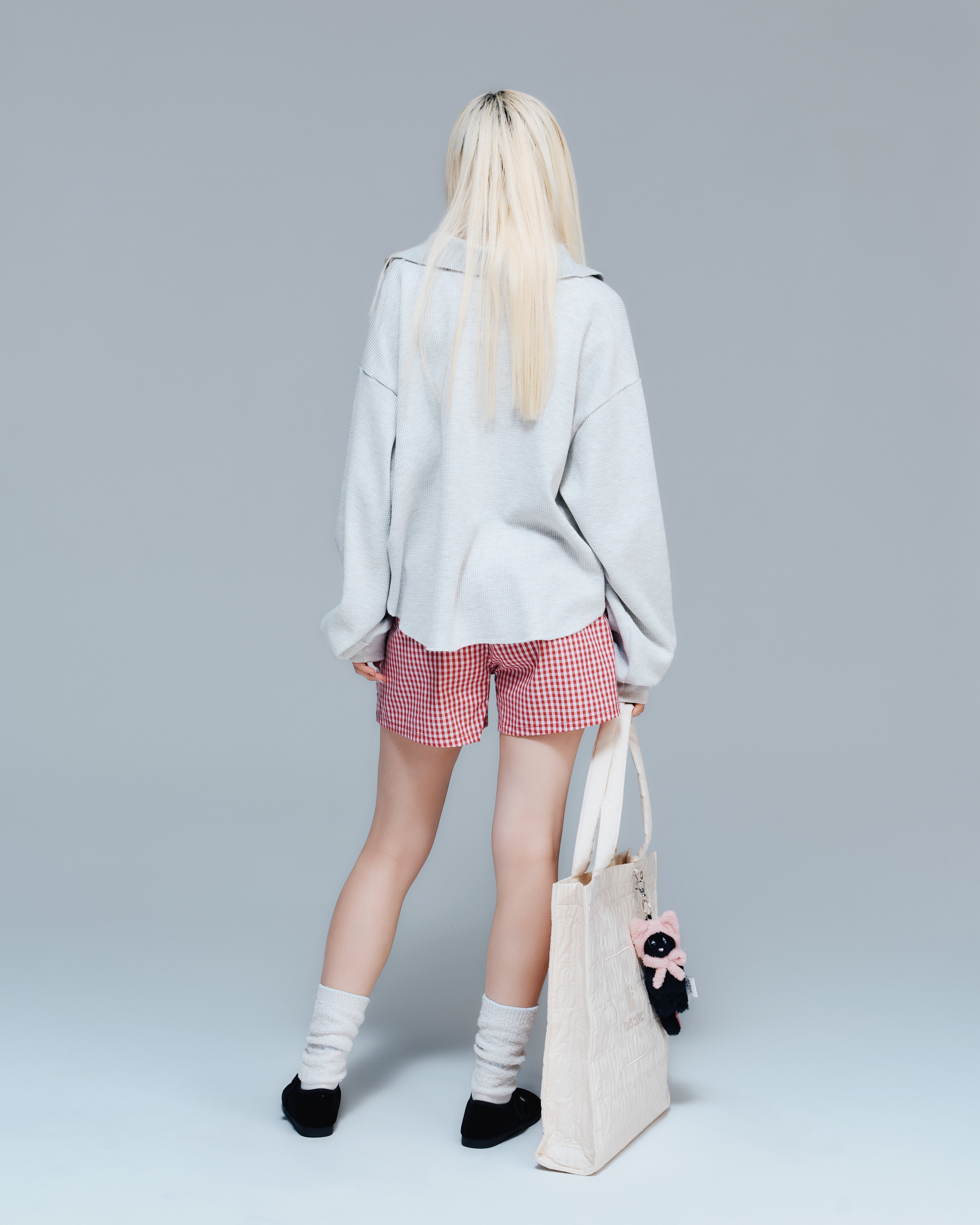 Waffle long sleeve tee | ワッフルロングスリーブTシャツ