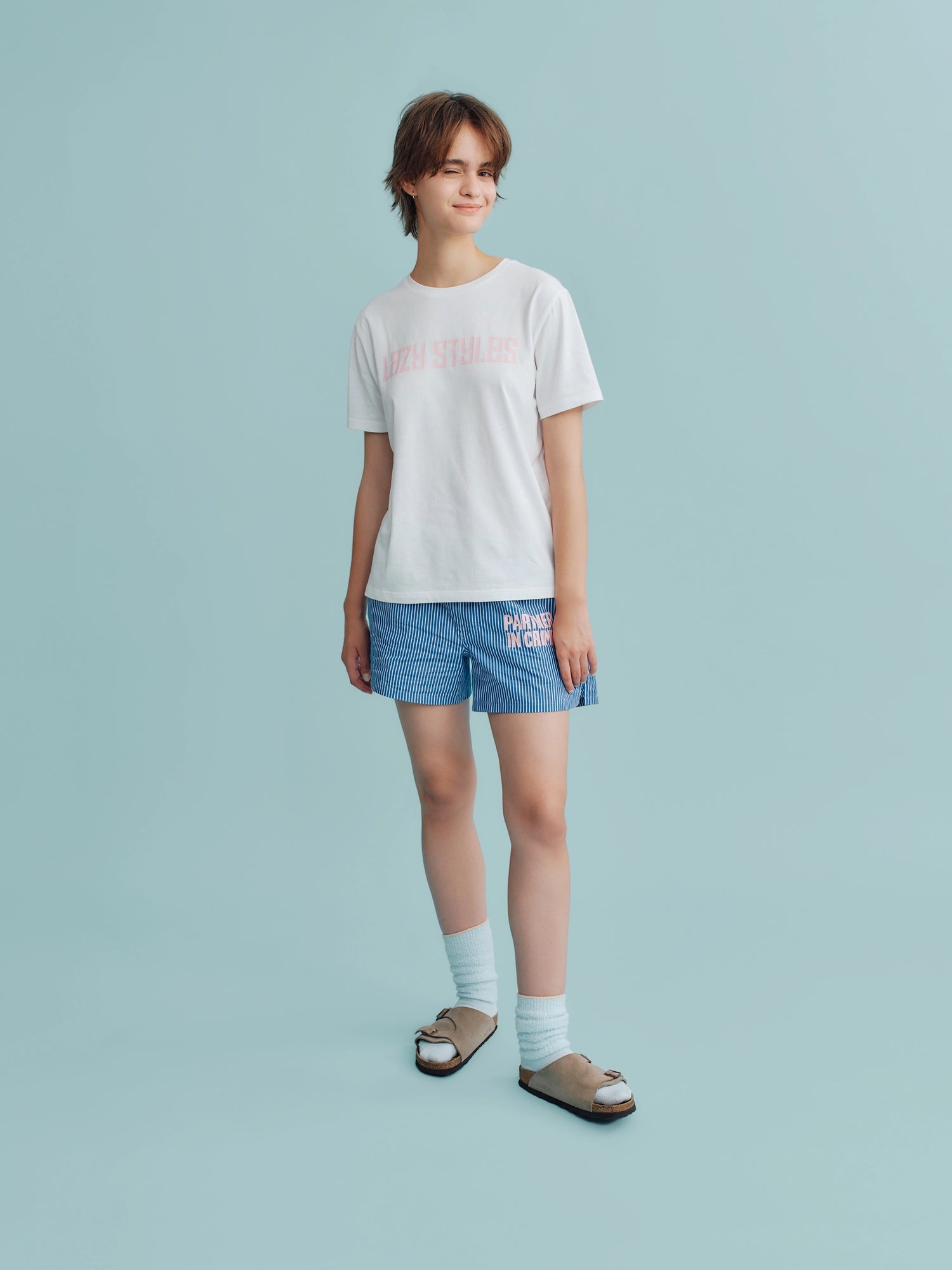 Basic Logo Tee | ベーシックロゴ Ｔシャツ Lazy Styles | Official Online Store