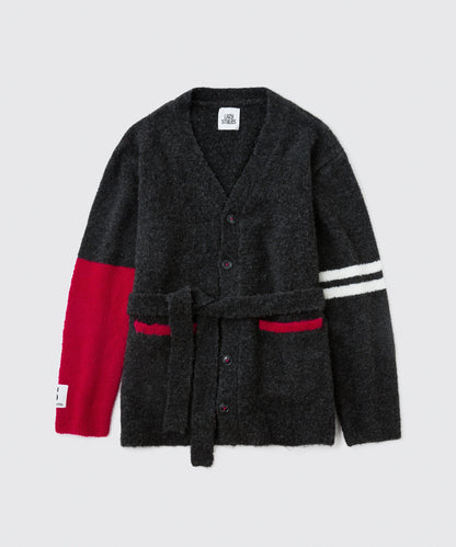 オーバーサイズ mohair taste y2k カーディガン ブラック オーバーサイズカーディガン | Lazy Styles(レイジースタイルズ