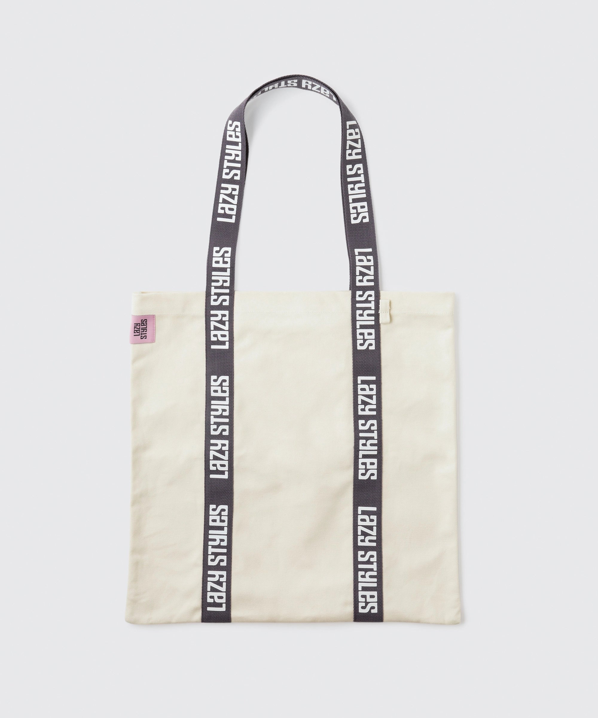 Handle Logo Tote bag | ハンドルロゴ トートバッグ Lazy Styles | Official Online Store