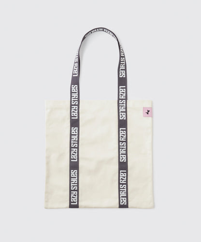Handle Logo Tote bag | ハンドルロゴ トートバッグ Lazy Styles | Official Online Store