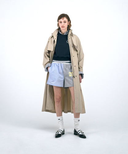 Heart Cutout Cropped Sweat Tee | ハートカットアウト クロップド スウェット Tシャツ