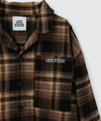 Cropped Check Shirt | クロップドチェックシャツ