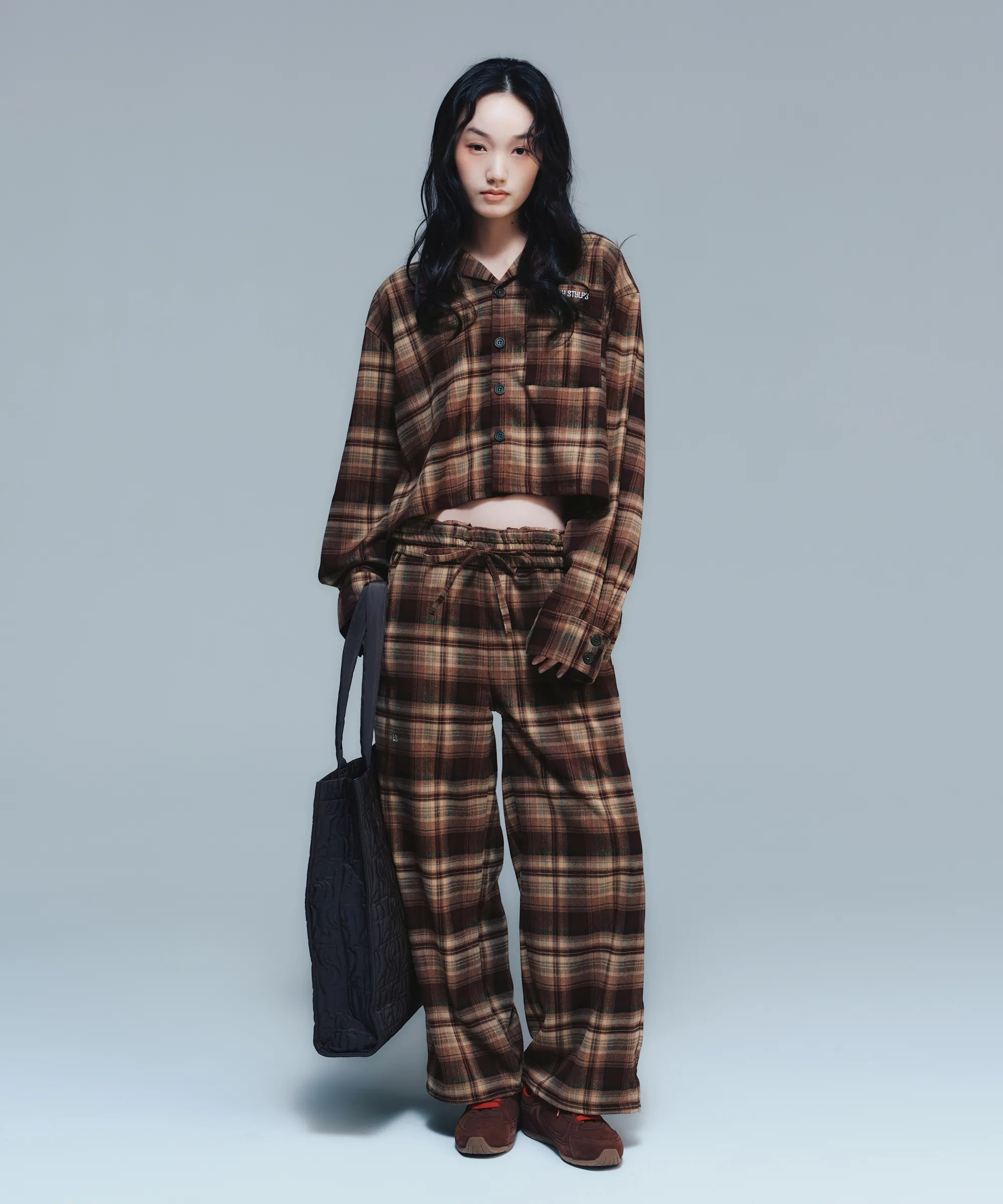 Cropped Check Shirt | クロップドチェックシャツ