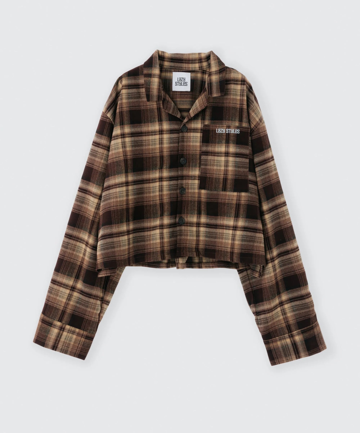 Cropped Check Shirt | クロップドチェックシャツ